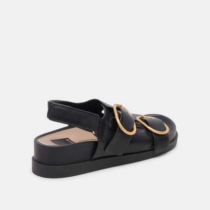 Starla Sandals Black Leather