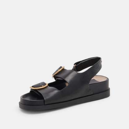 Starla Sandals Black Leather