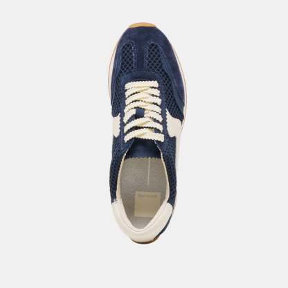 B.Ntcd Mesh Sneakers Navy Woven Mesh
