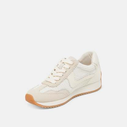 B.Ntcd Mesh Sneakers White Woven Mesh