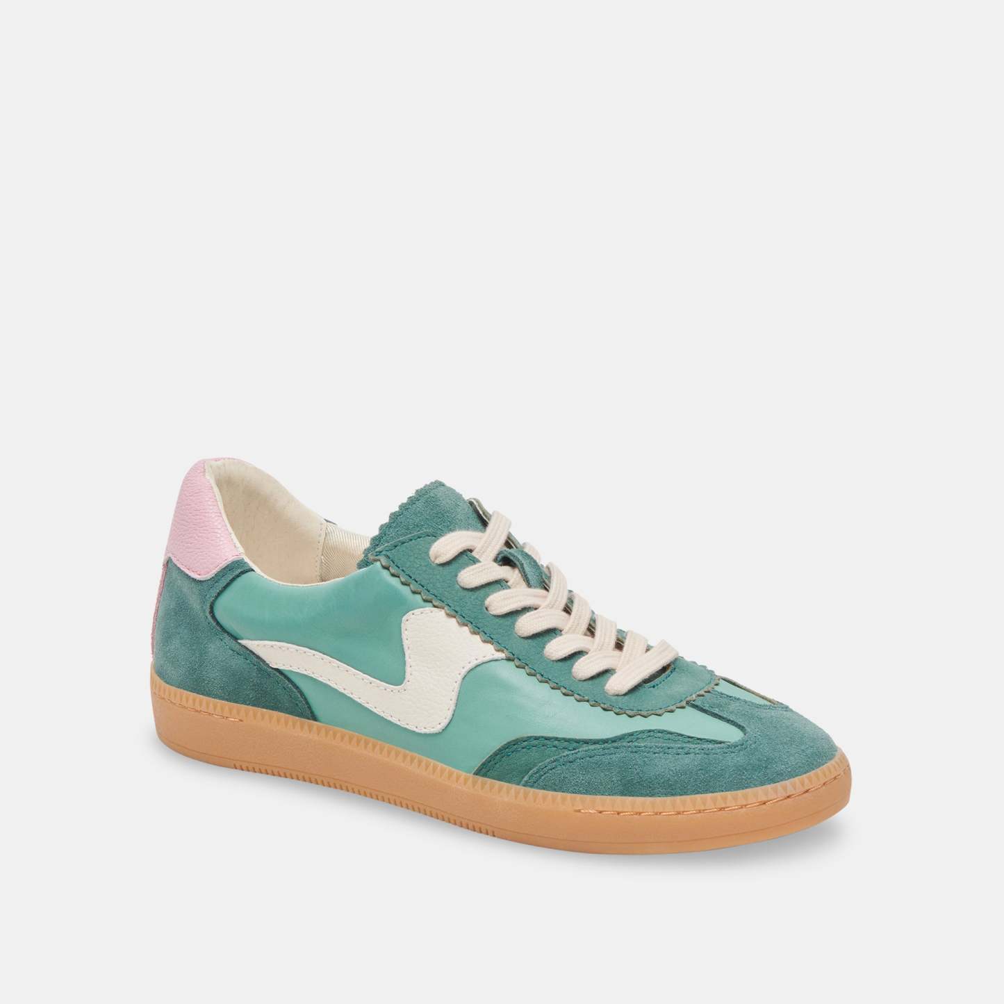 SNEAKERS GREEN SUEDE