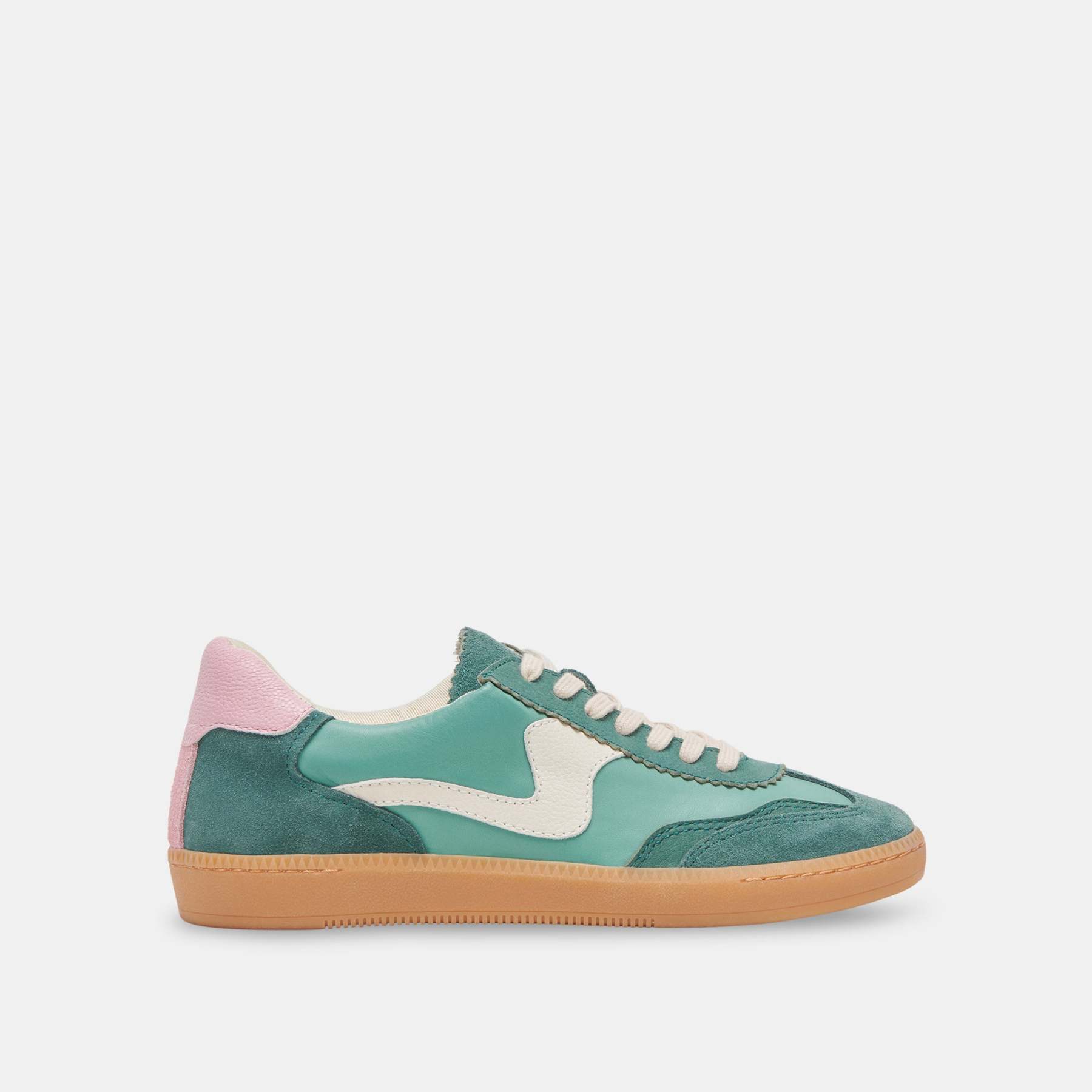 SNEAKERS GREEN SUEDE