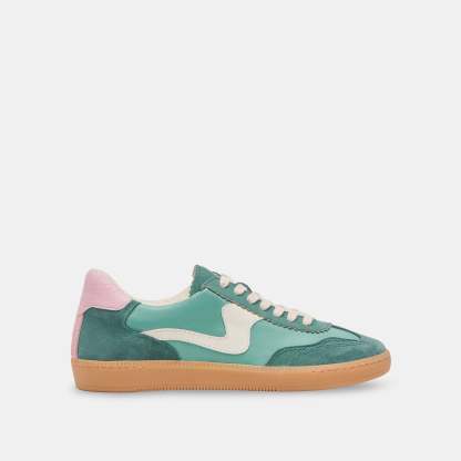 SNEAKERS GREEN SUEDE
