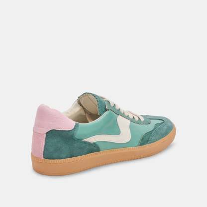 SNEAKERS GREEN SUEDE