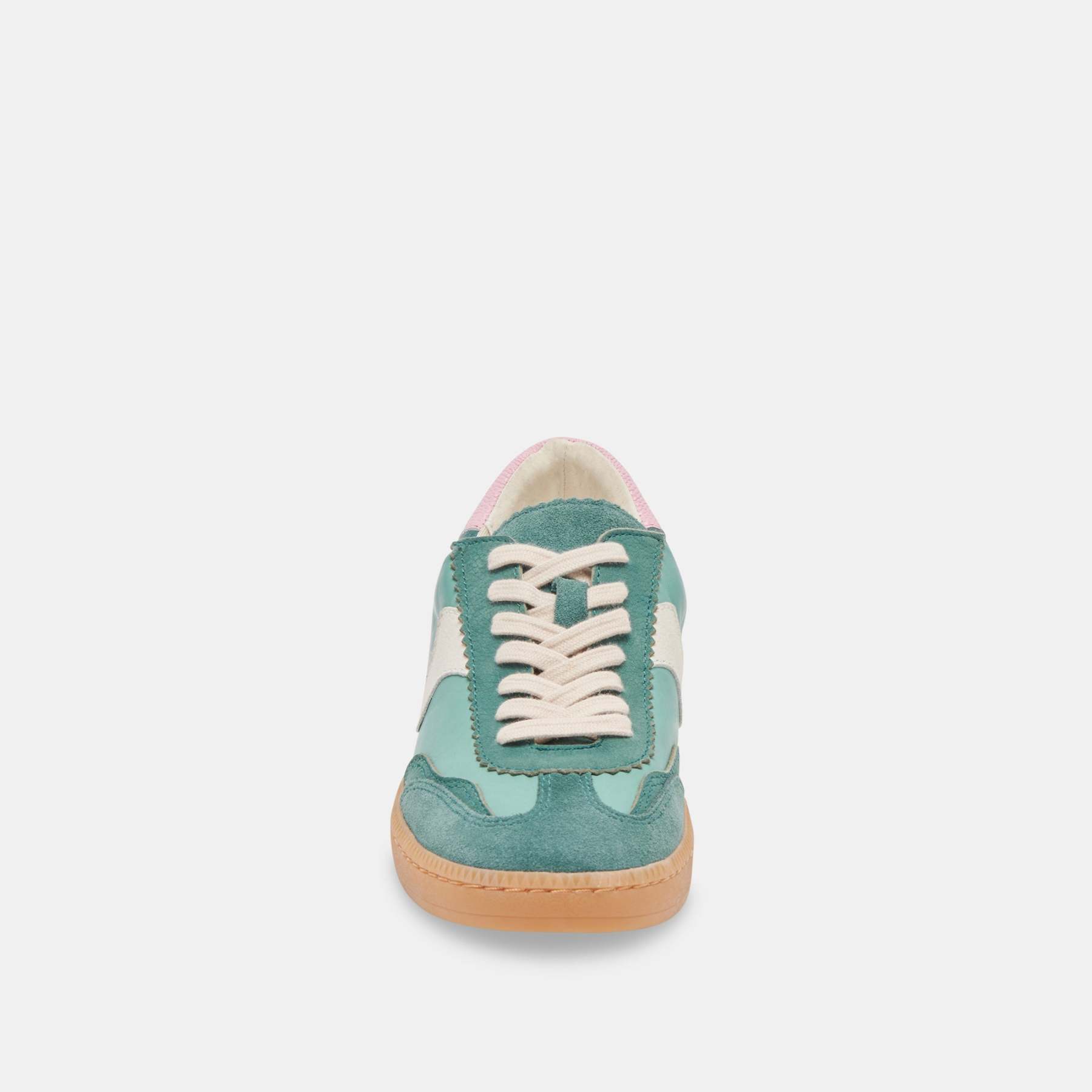 SNEAKERS GREEN SUEDE