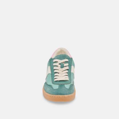 SNEAKERS GREEN SUEDE