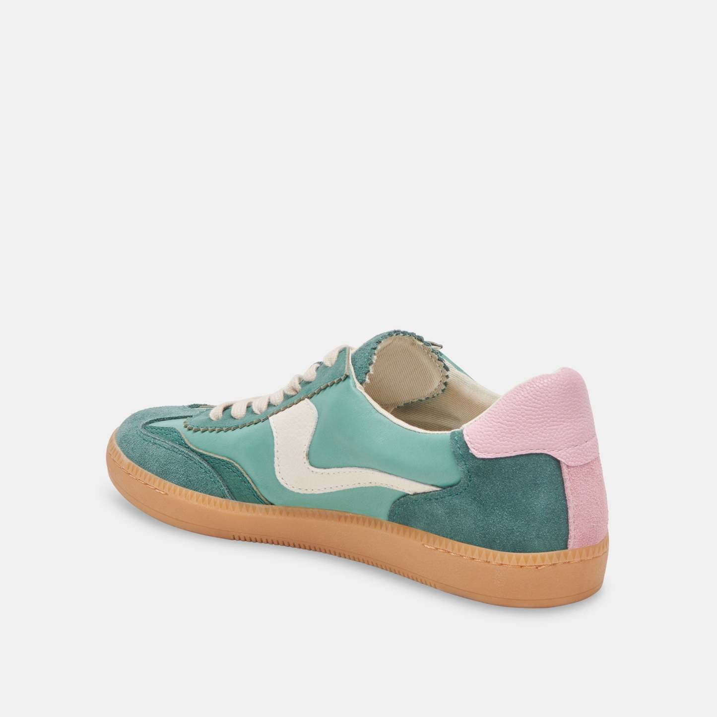 SNEAKERS GREEN SUEDE
