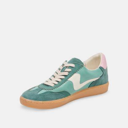 SNEAKERS GREEN SUEDE