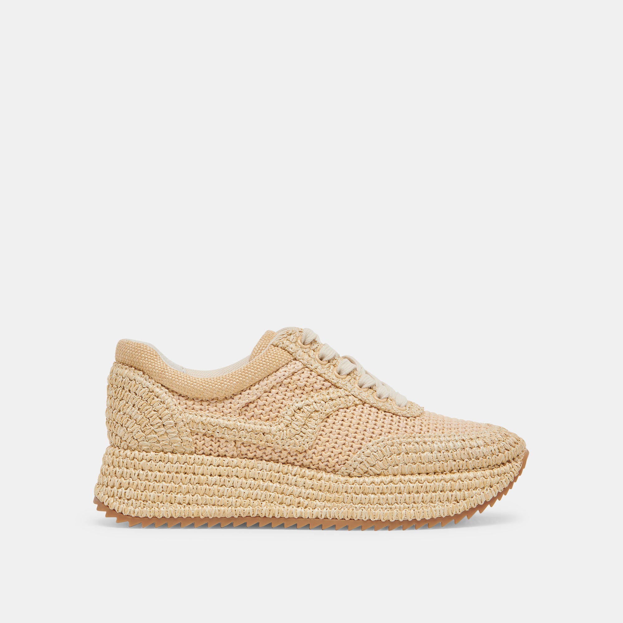 Shyloh Sneakers Lt Natural Raffia
