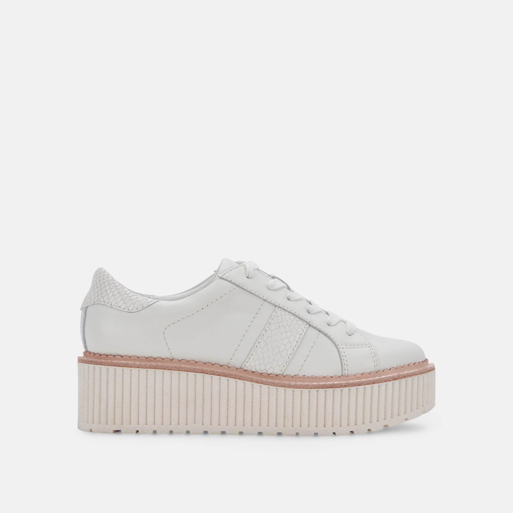 Tiger Sneakers White Leather