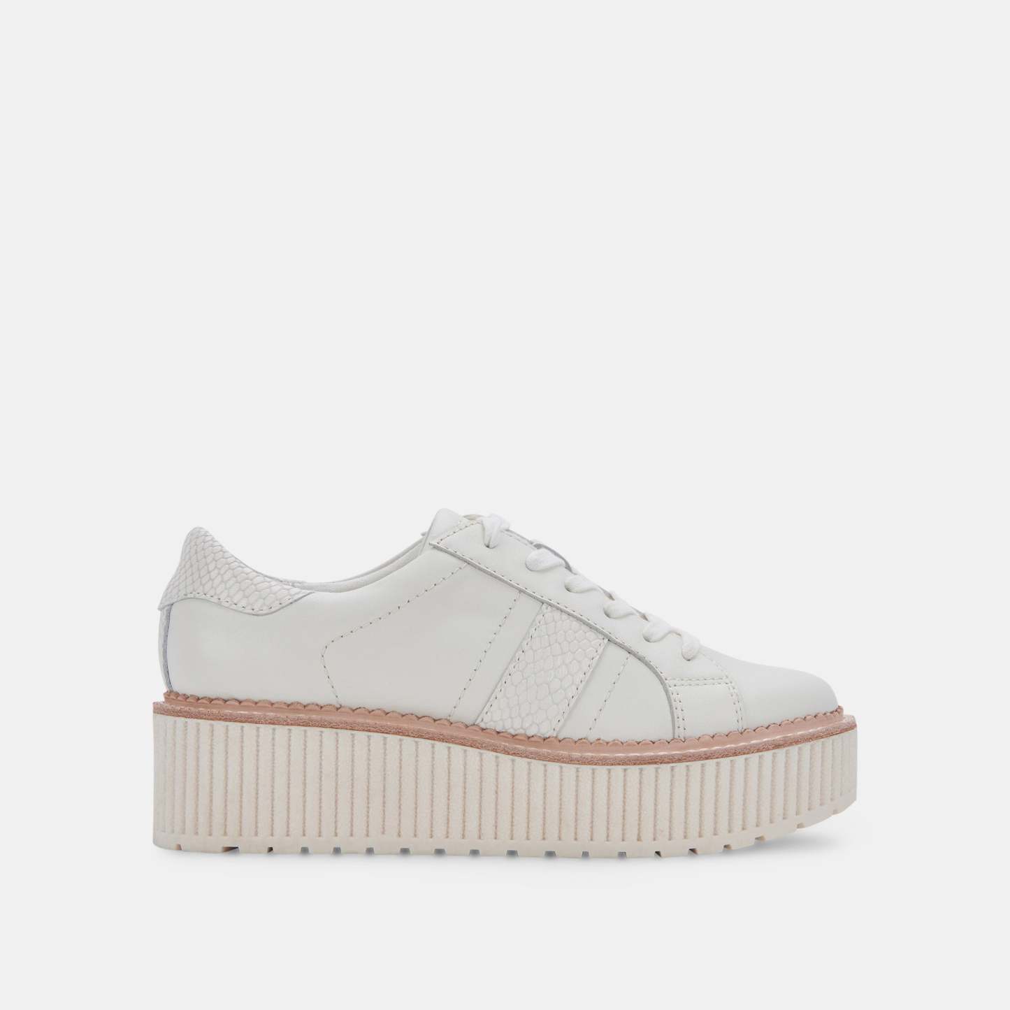 Tiger Sneakers White Leather