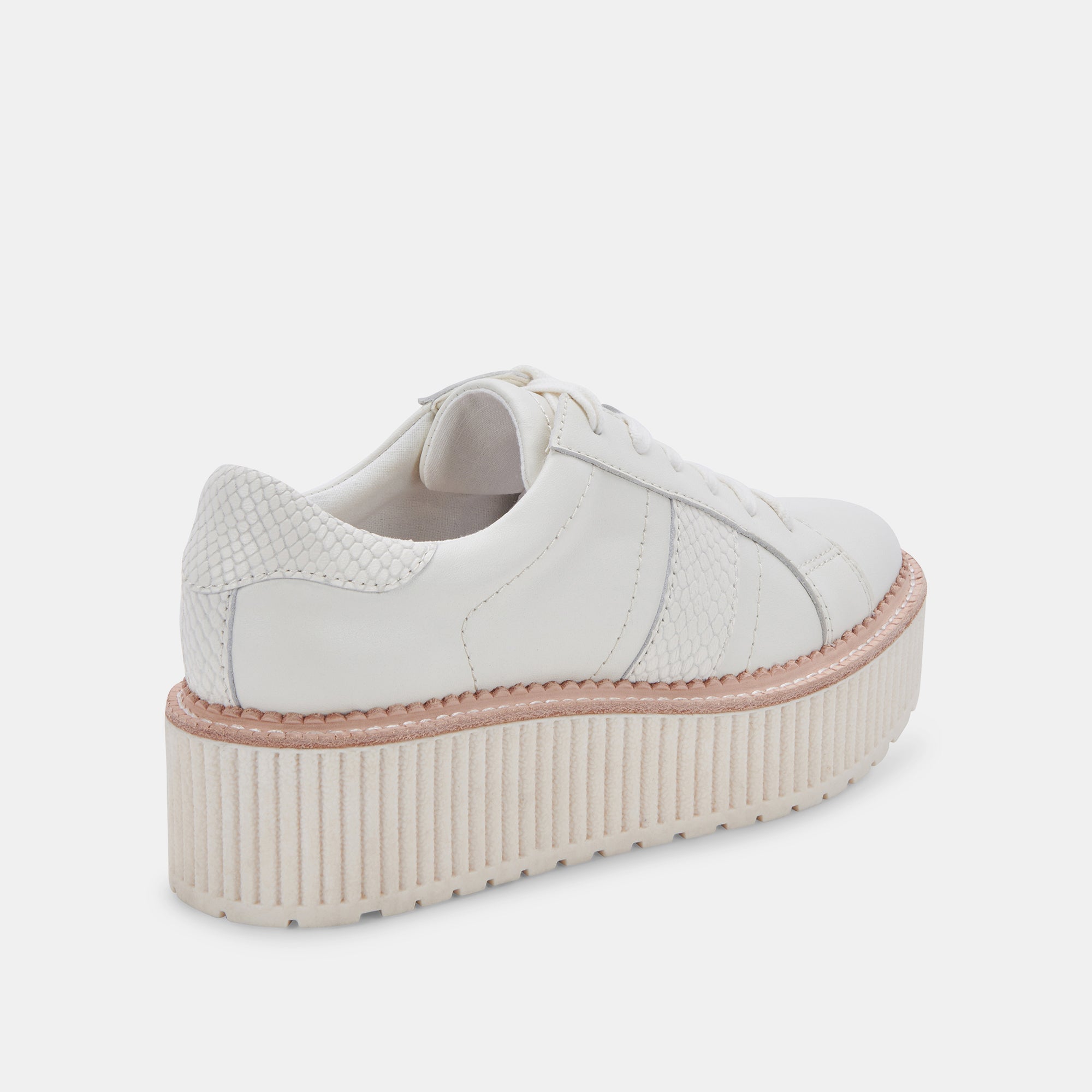 Tiger Sneakers White Leather