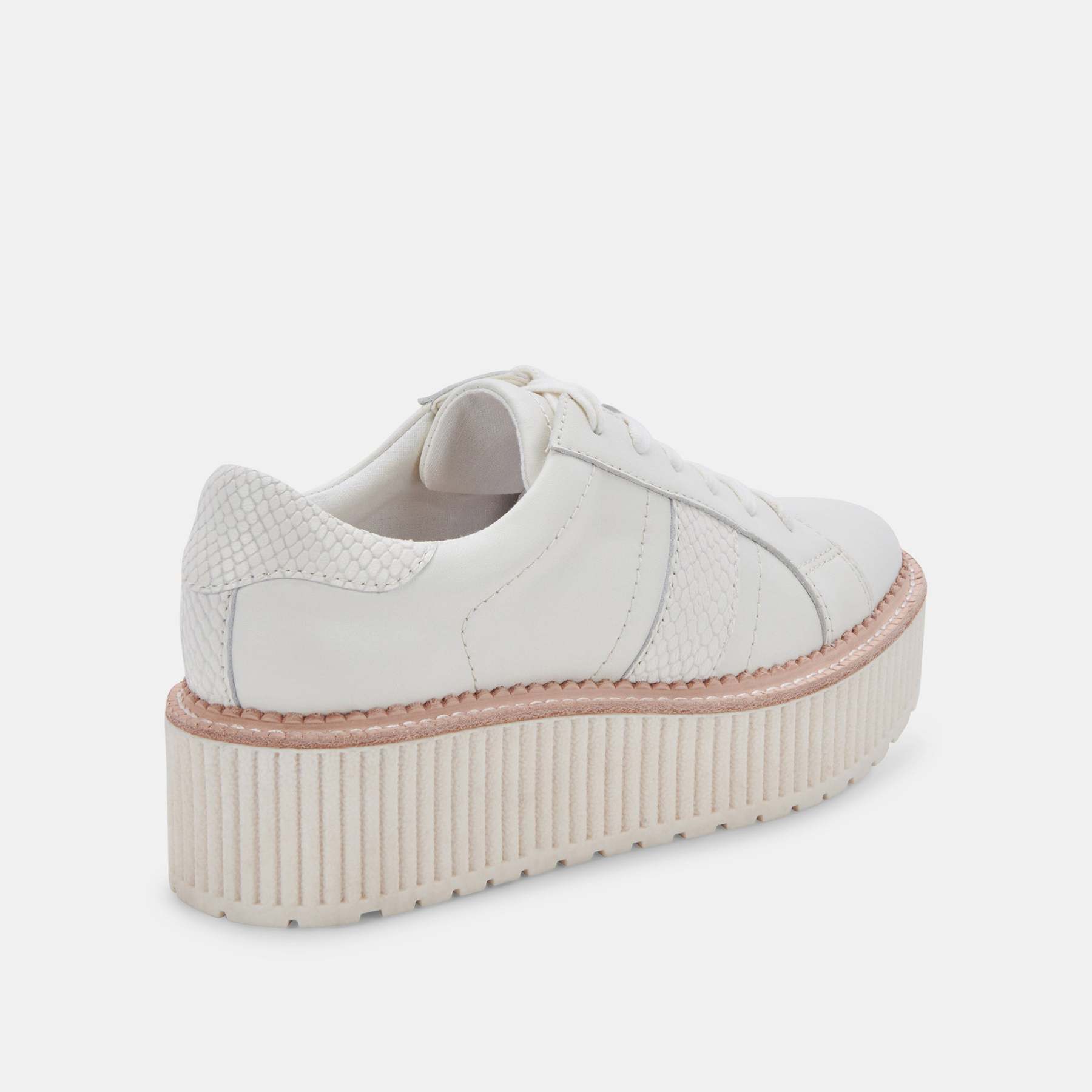 Tiger Sneakers White Leather