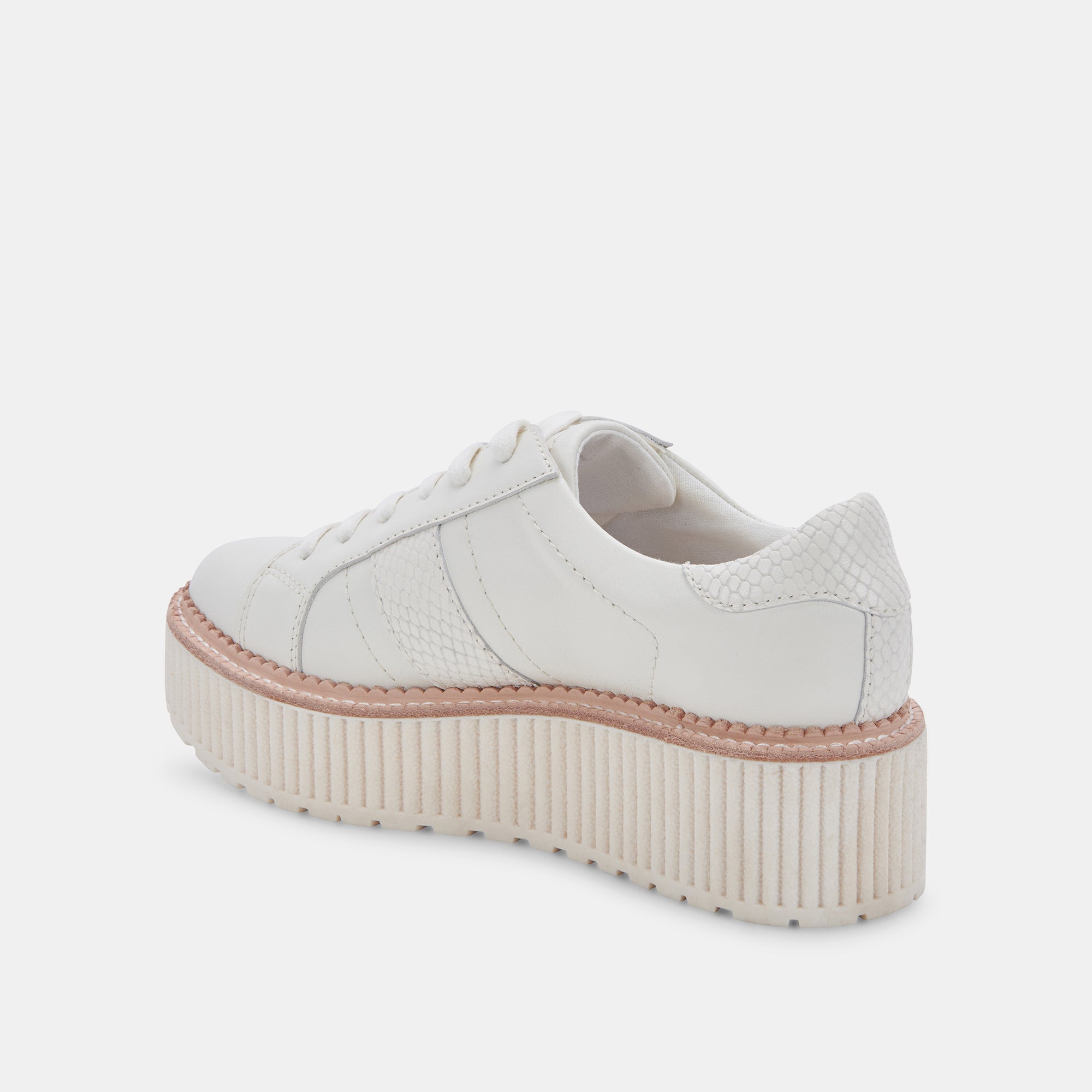 Tiger Sneakers White Leather