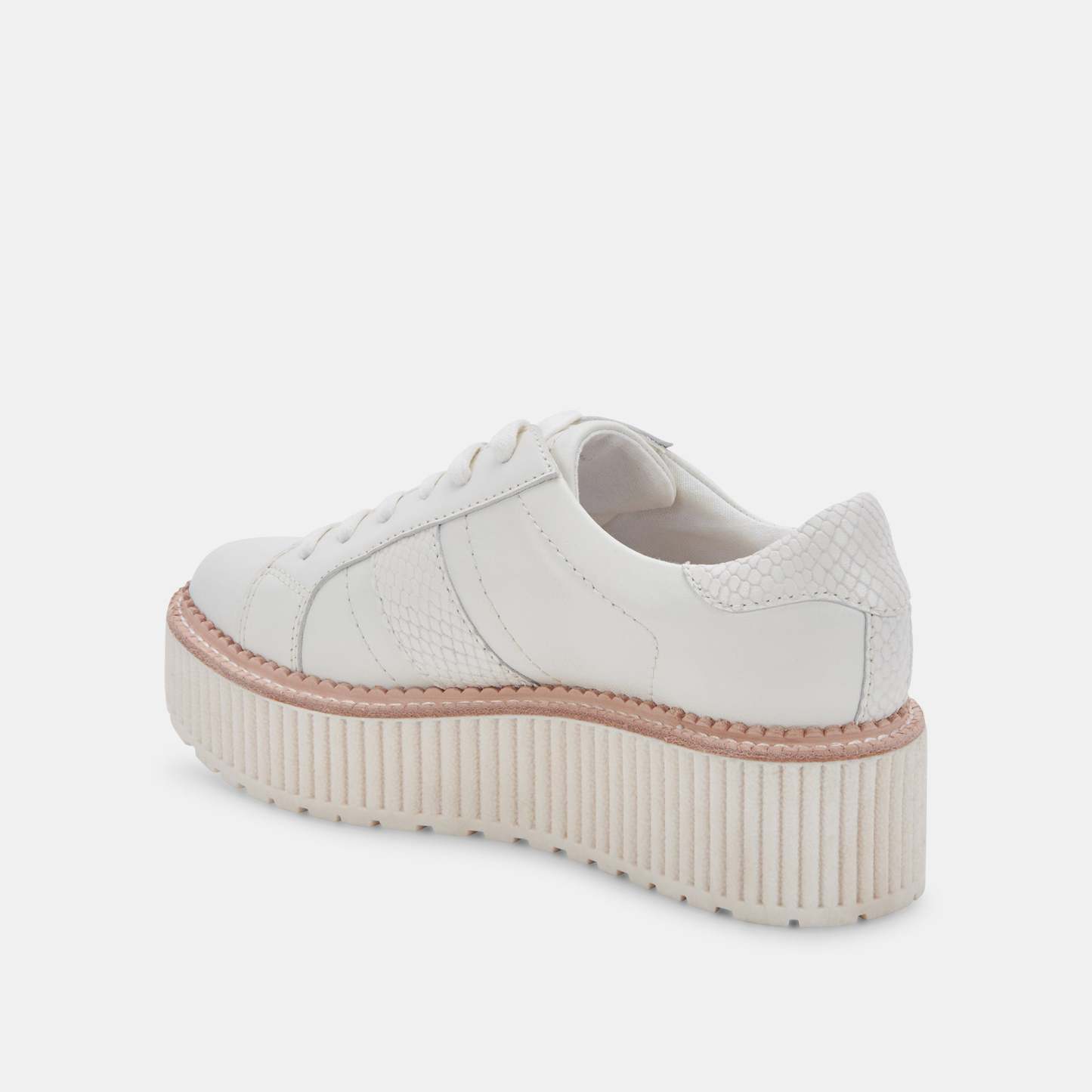 Tiger Sneakers White Leather