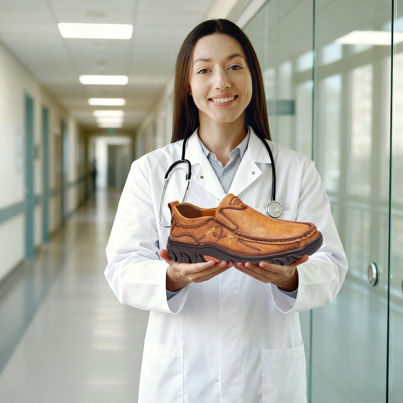 Tan Leather Sporty - Ailongcity® Slip-On Casual Shoes: Artisan Craftsmanship with Rugged Comfort for Active Lifestyles