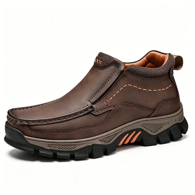 ⏰Last Day!45% OFF 🔥 AILONGCITY®Men's Handmade Genuine Leather Orthopedic Comfortable Walking Boots
