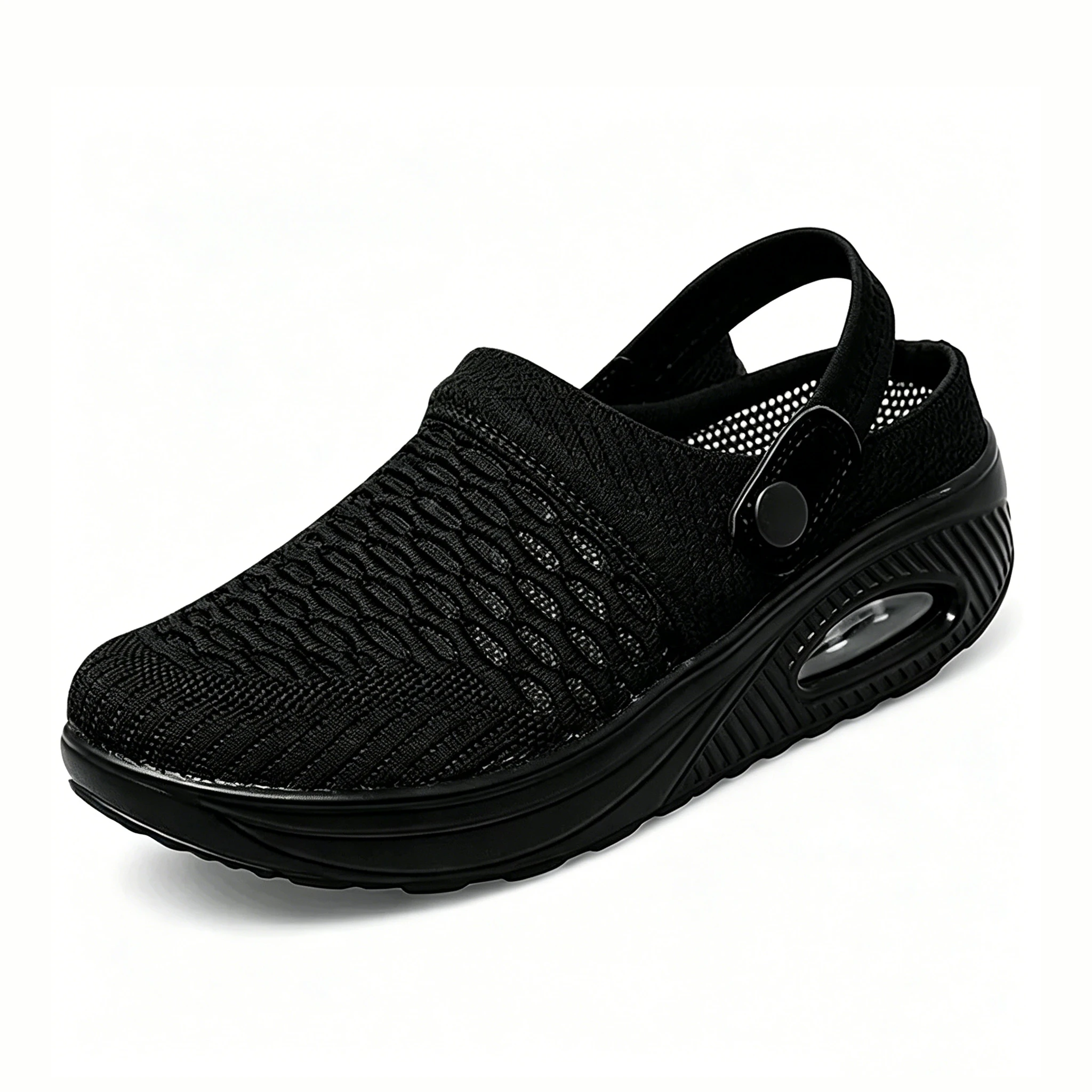 AirComfort Knit - Ailongcity® Slingback Clogs Breathable Knit Design with Cushioned Air-Sole for All-Day Ease