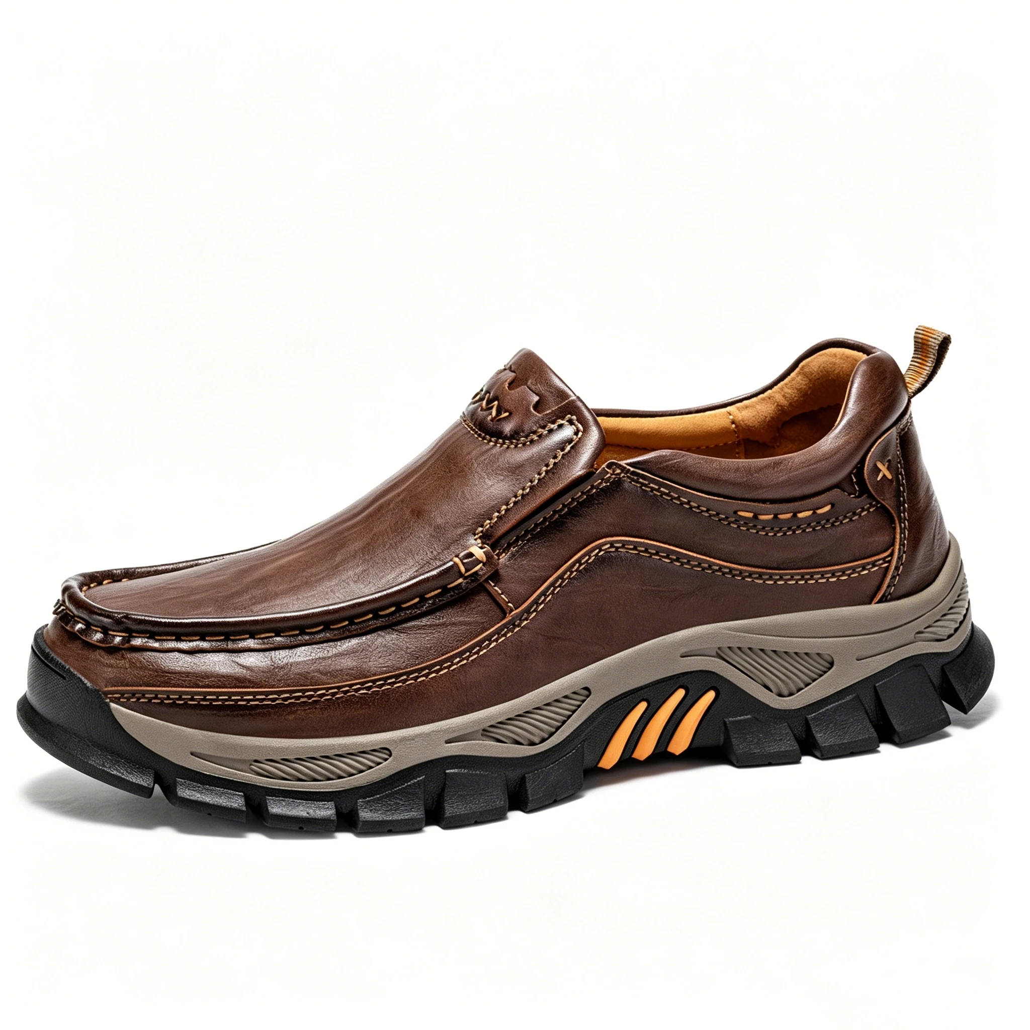 [Copy]⏰Last Day! 45% OFF  🔥AILONGCITY® Men's Outdoor Leather Casual Shoes – Handmade Hiking & Walking Sneakers
