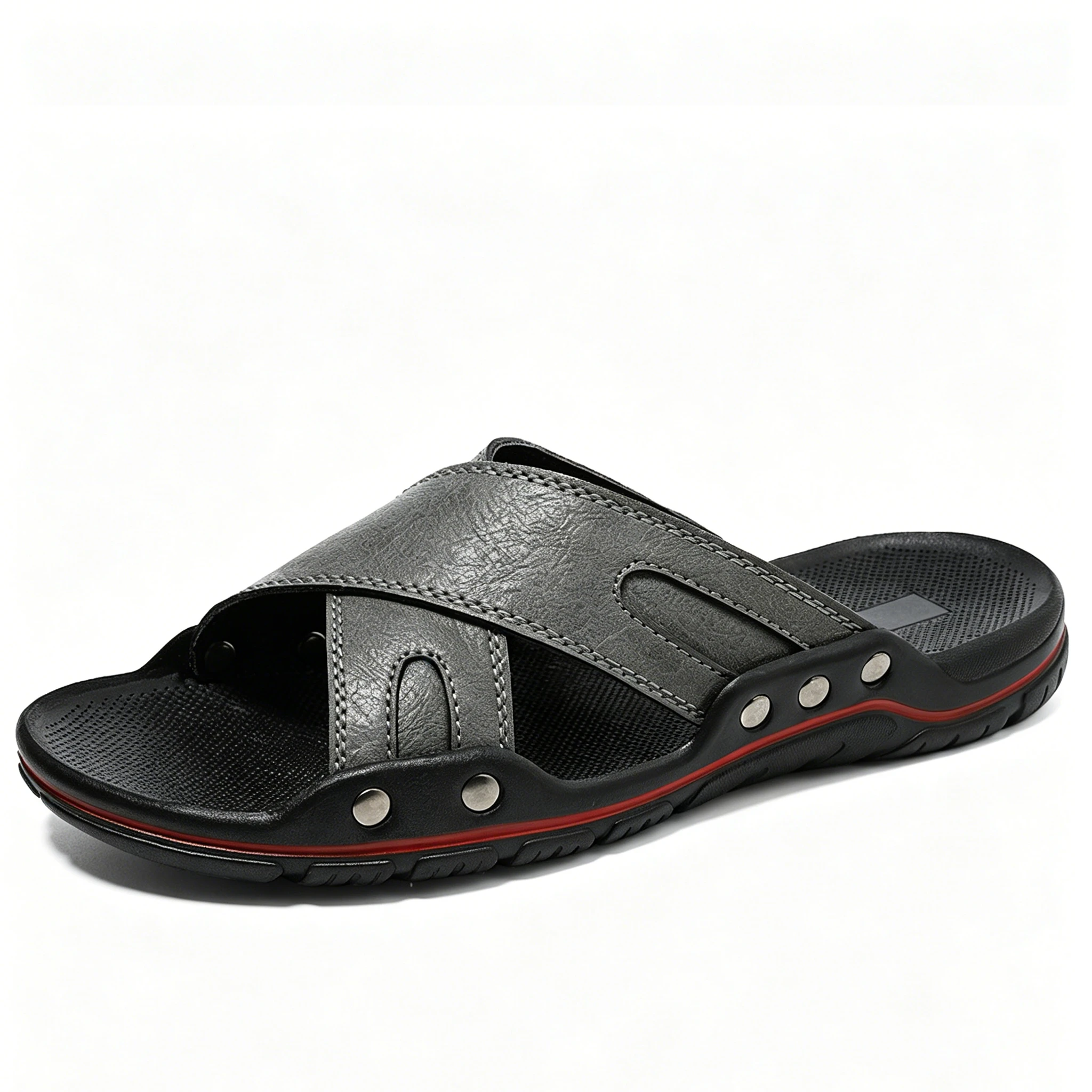 ⏰Last Day! 45% OFF 🔥Ailongcity® Men's Handmade Breathable No-glue Orthopedic Sandals