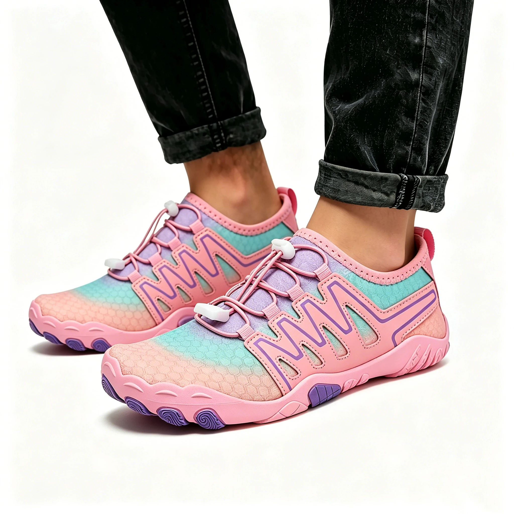 Pastel Breeze - Ailongcity®Ultra-Soft Barefoot Shoe with Superior Slip Resistance (Unisex)