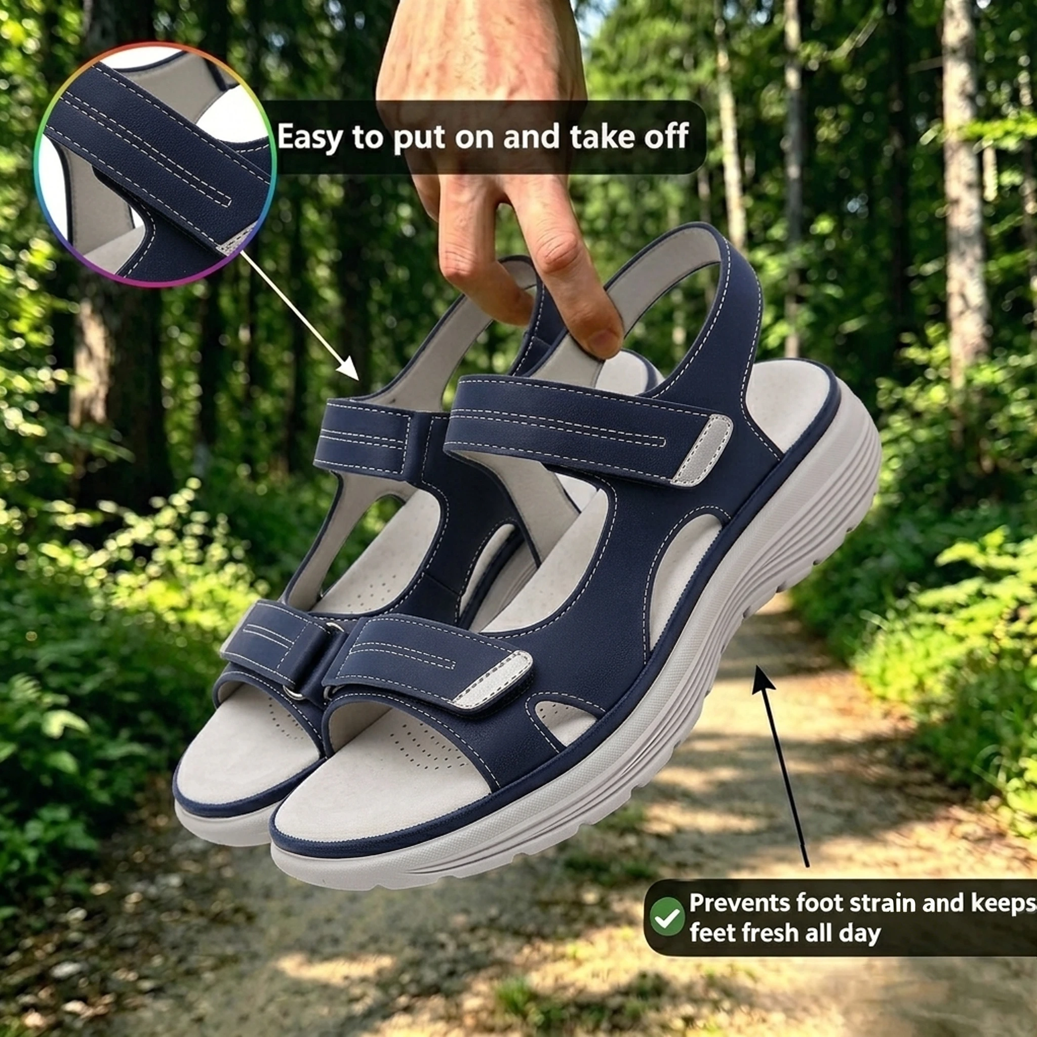 Ailongcity®-ergonomic, pain-relieving & non-slip sandals for women