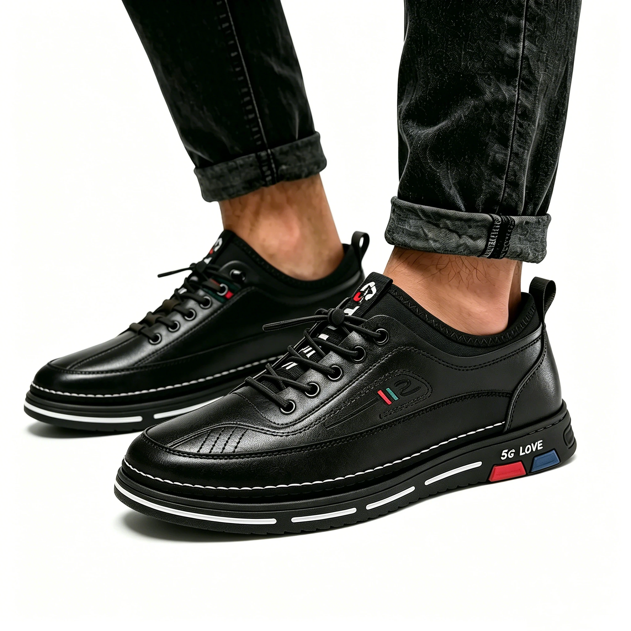 Gray-Black Urban - Ailongcity® Fashion Sneakers Sleek Design with Trendy Tech-Inspired Details