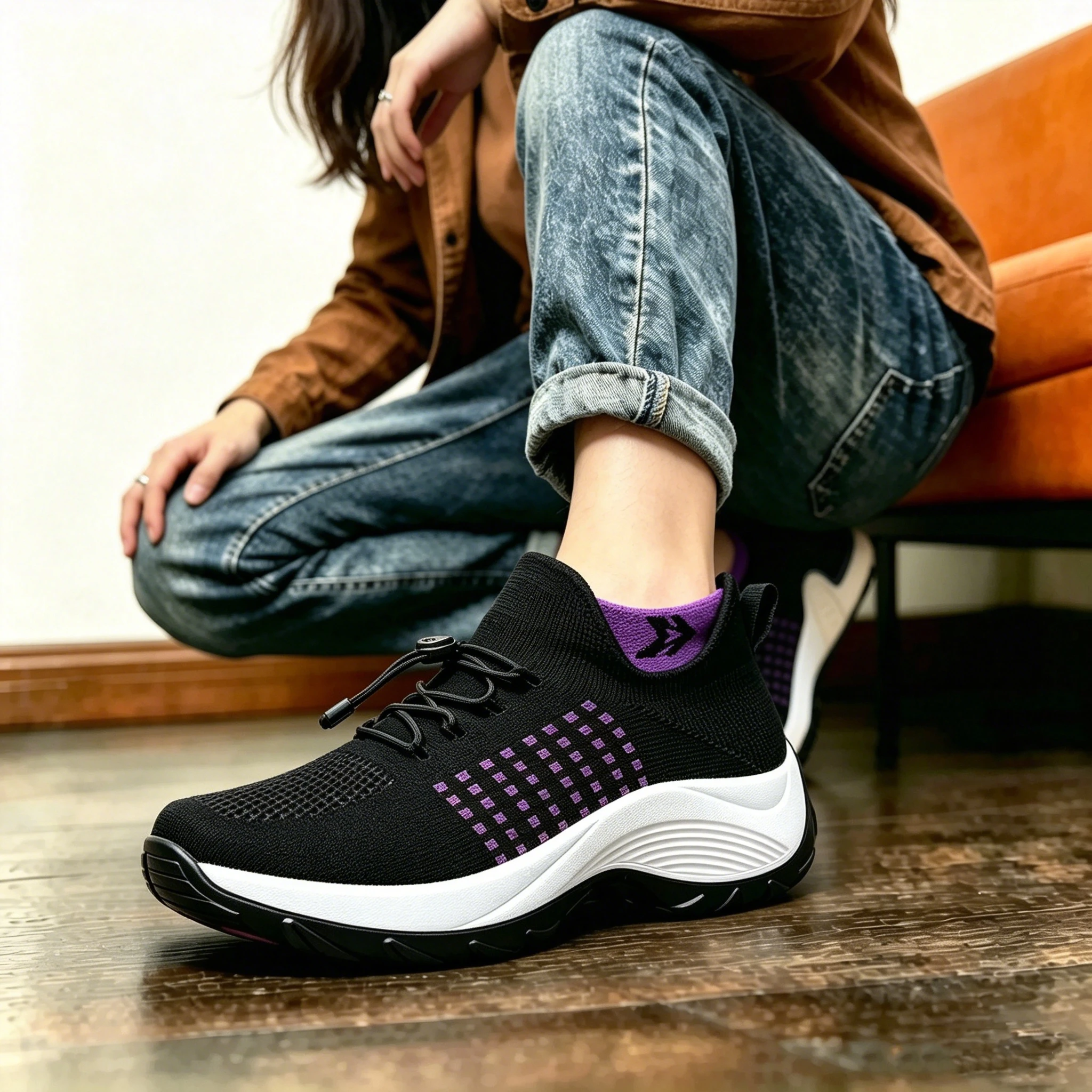 Violet Pulse - Ailongcity® Orthopedic Comfort Shoes