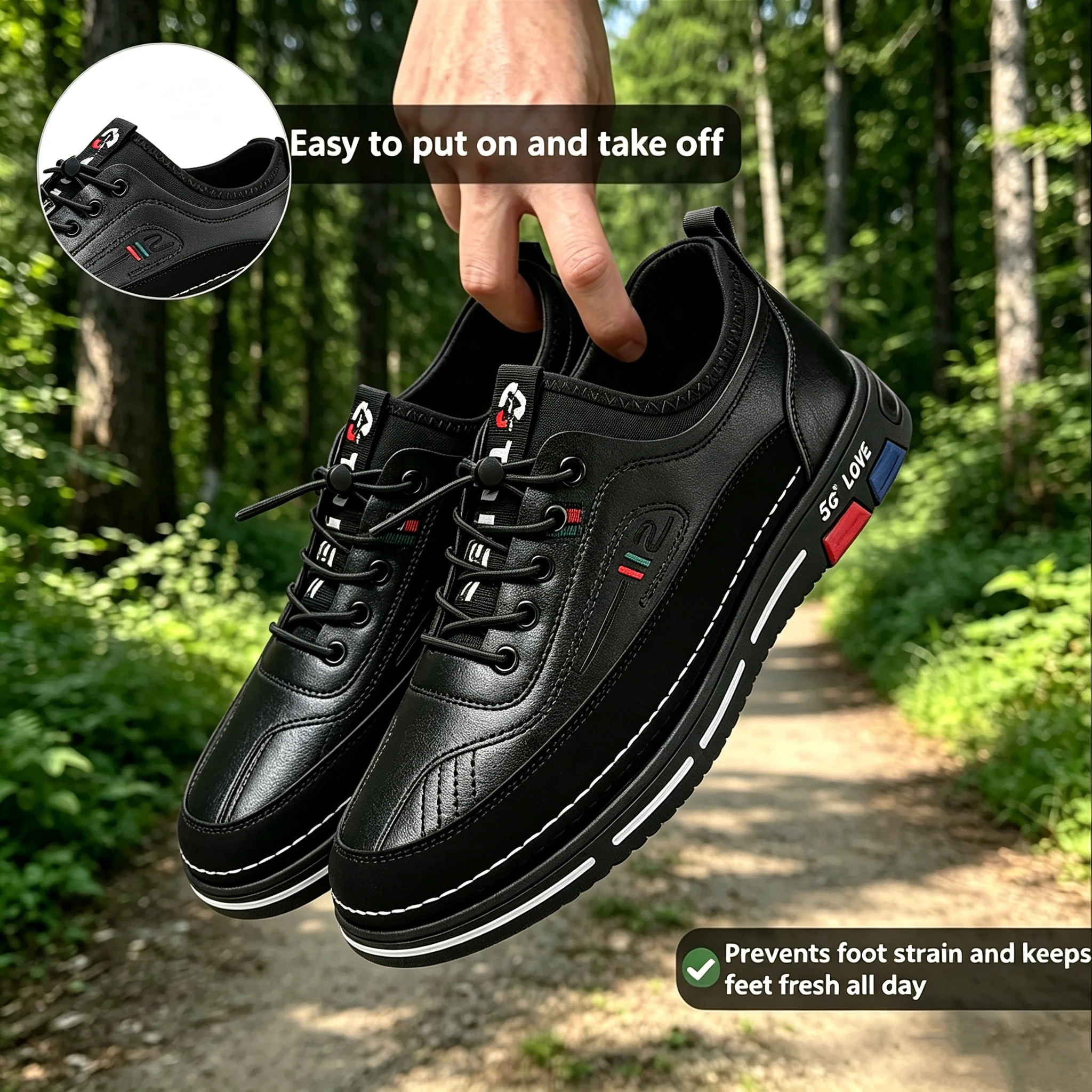 Gray-Black Urban - Ailongcity® Fashion Sneakers Sleek Design with Trendy Tech-Inspired Details