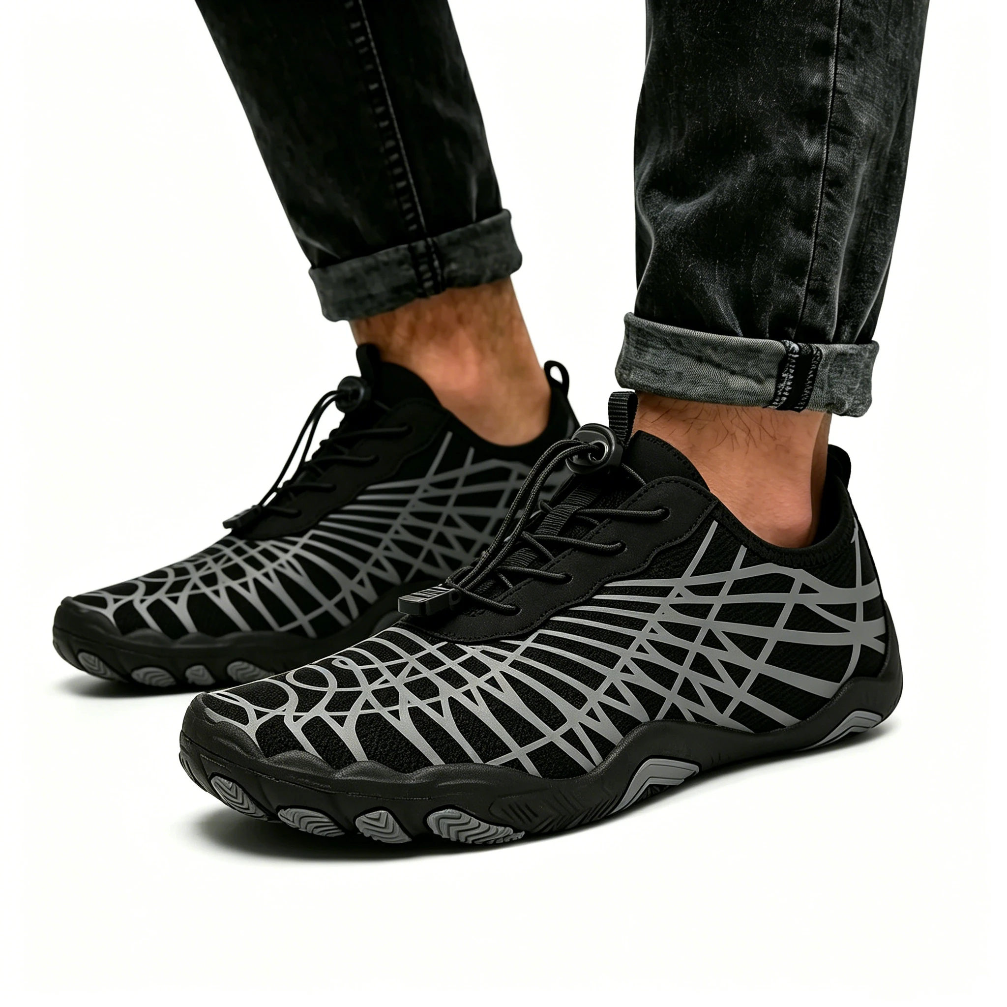 Blush Flex Aqua - Ailongcity® Sneakers Lightweight Knit Design for Dynamic Water Adventures and Flexible Comfort (Unisex)