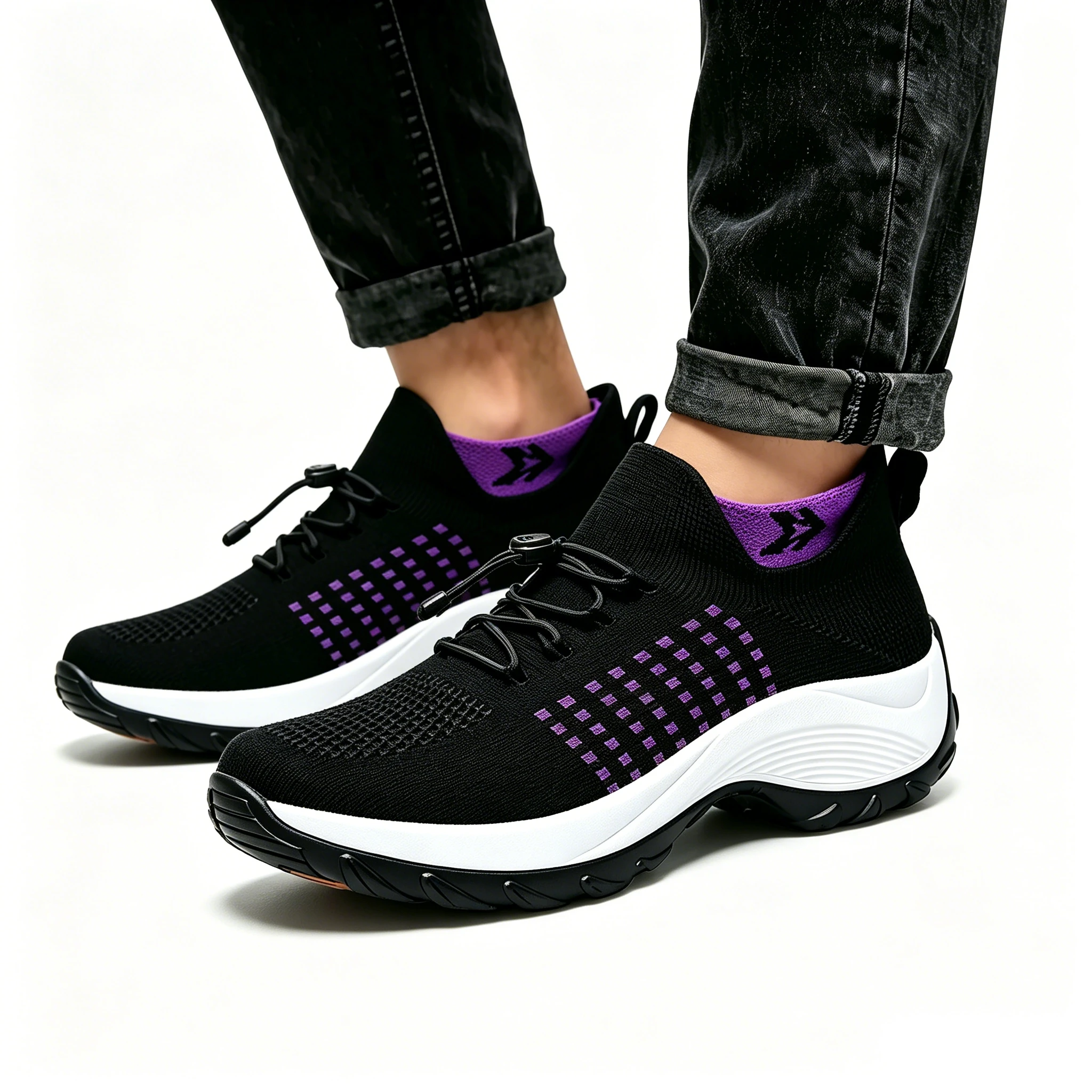 Violet Pulse - Ailongcity® Orthopedic Comfort Shoes