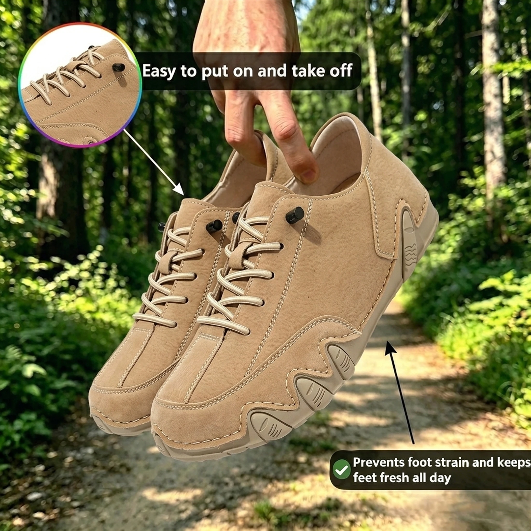 2026 New Wild Claw - Ailongcity® Unisex Wide-Fit Breathable Outdoor Sneakers