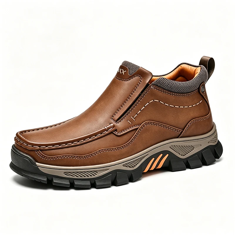 ⏰Last Day!45% OFF 🔥 AILONGCITY®Men's Handmade Genuine Leather Orthopedic Comfortable Walking Boots