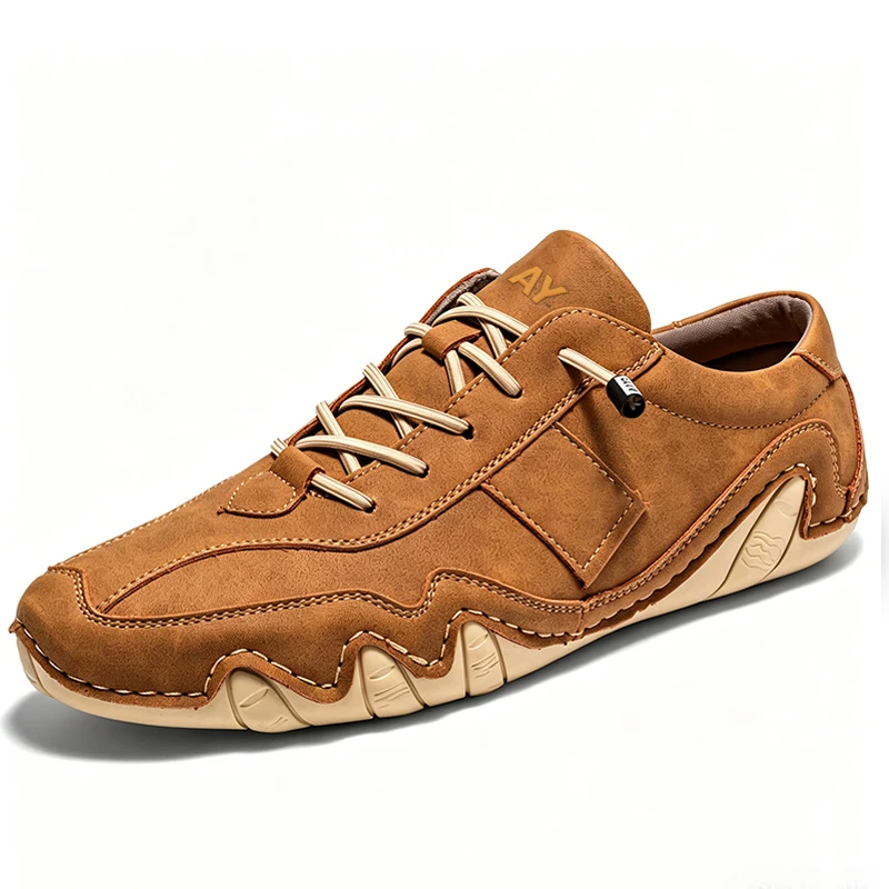 Salkin Azure - Ailongcity Artisan Low-Tops: Handcrafted Leather for Urban Sophistication
