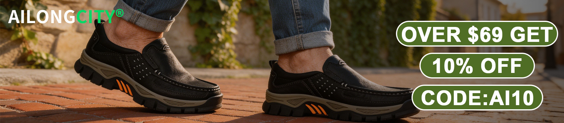High-top Leather Shoes