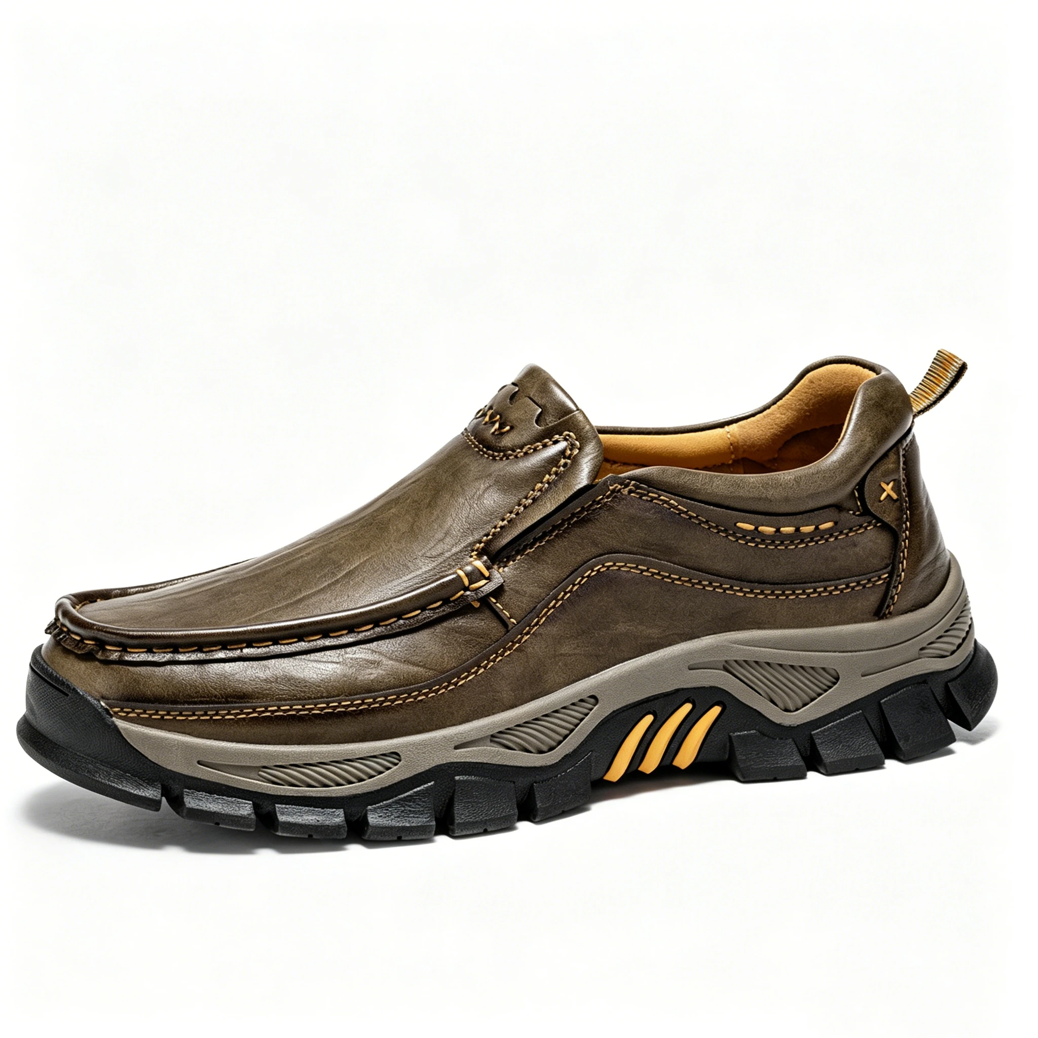 [Copy]⏰Last Day! 45% OFF  🔥AILONGCITY® Men's Outdoor Leather Casual Shoes – Handmade Hiking & Walking Sneakers