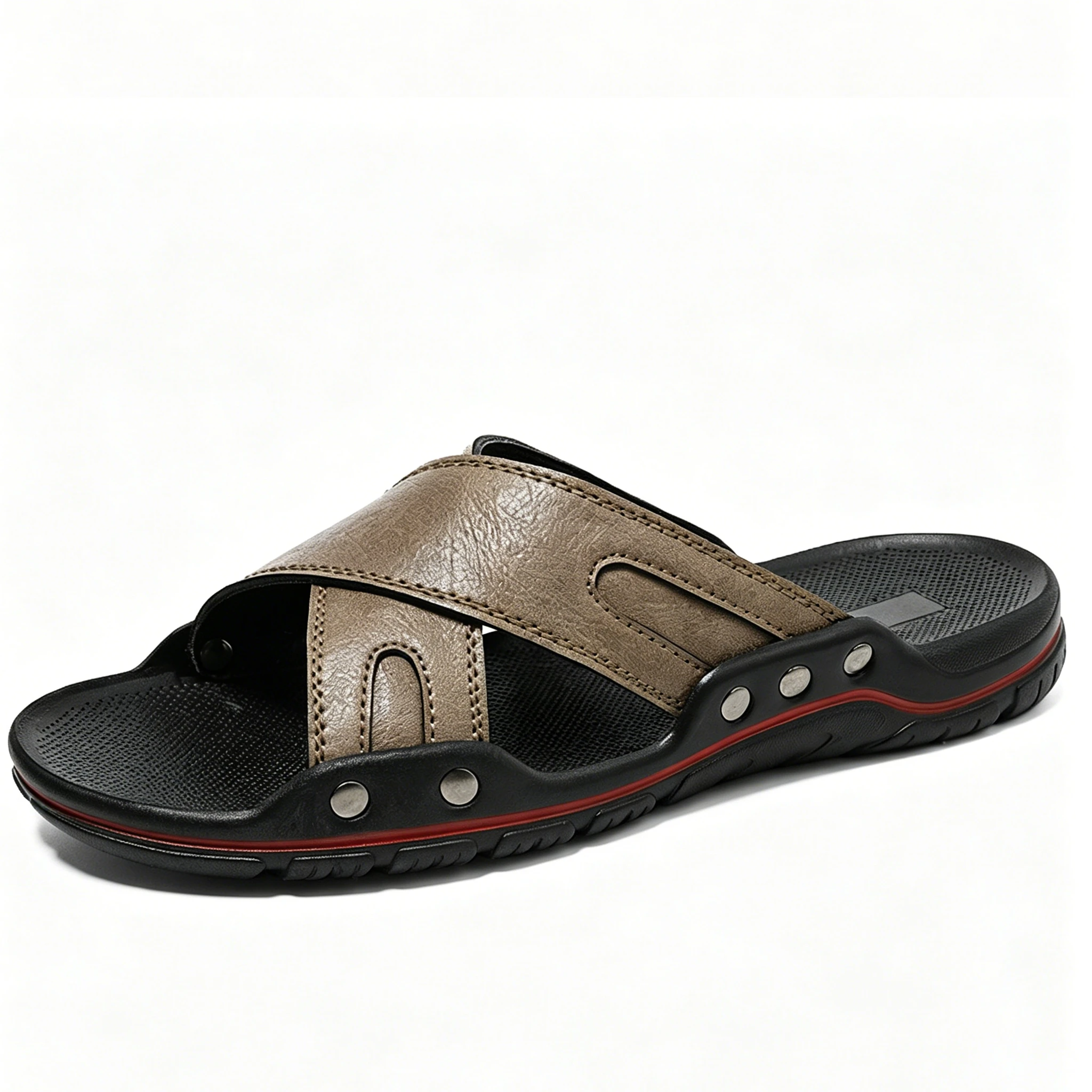 ⏰Last Day! 45% OFF 🔥Ailongcity® Men's Handmade Breathable No-glue Orthopedic Sandals