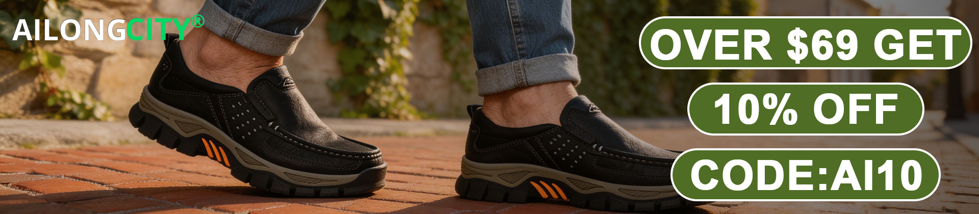 High-top Leather Shoes