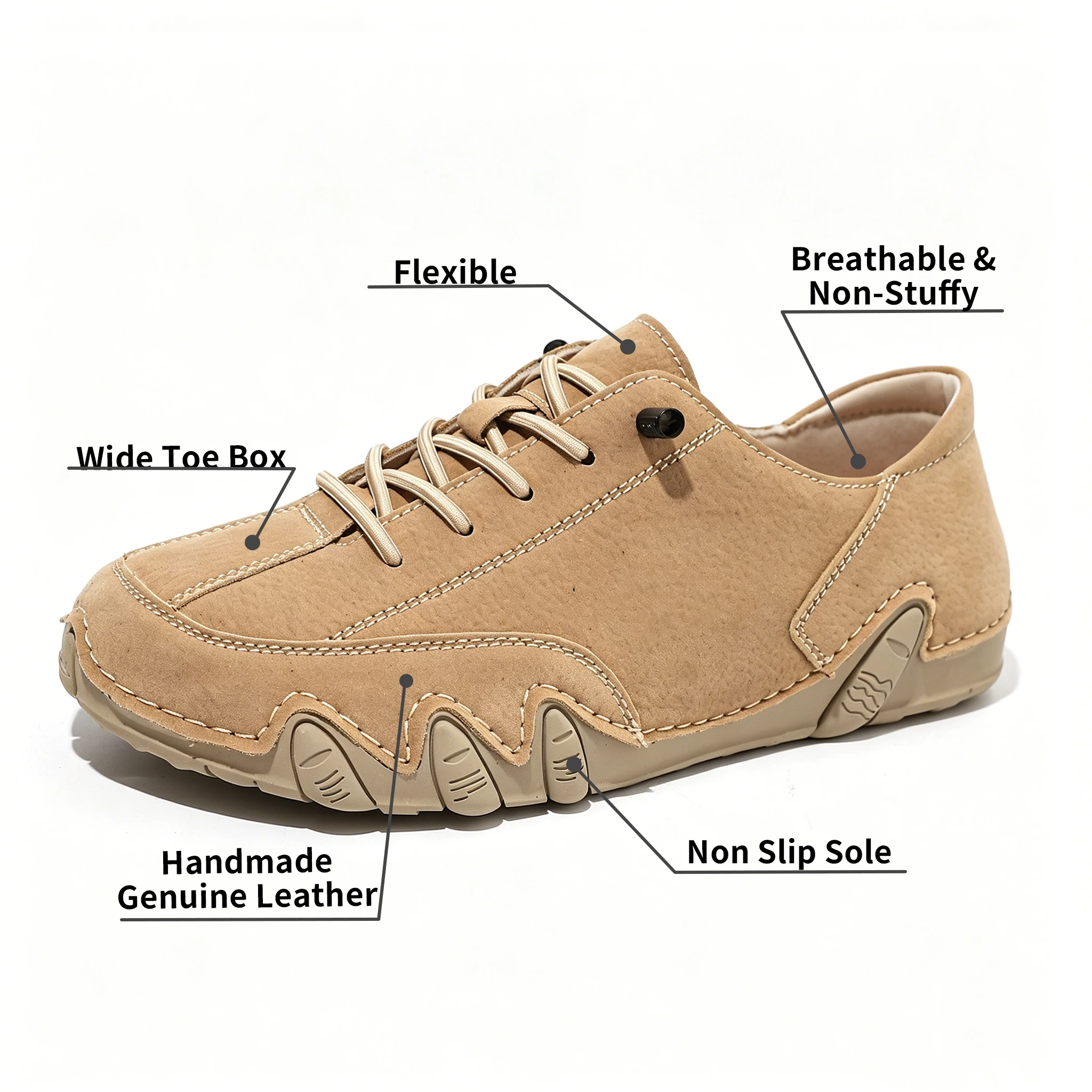 2026 New Wild Claw - Ailongcity® Unisex Wide-Fit Breathable Outdoor Sneakers