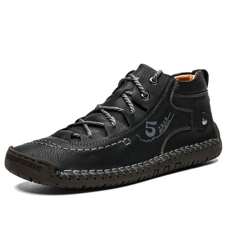 Ailongcity®Soft Leather Vintage Orthotic Shoes for Men