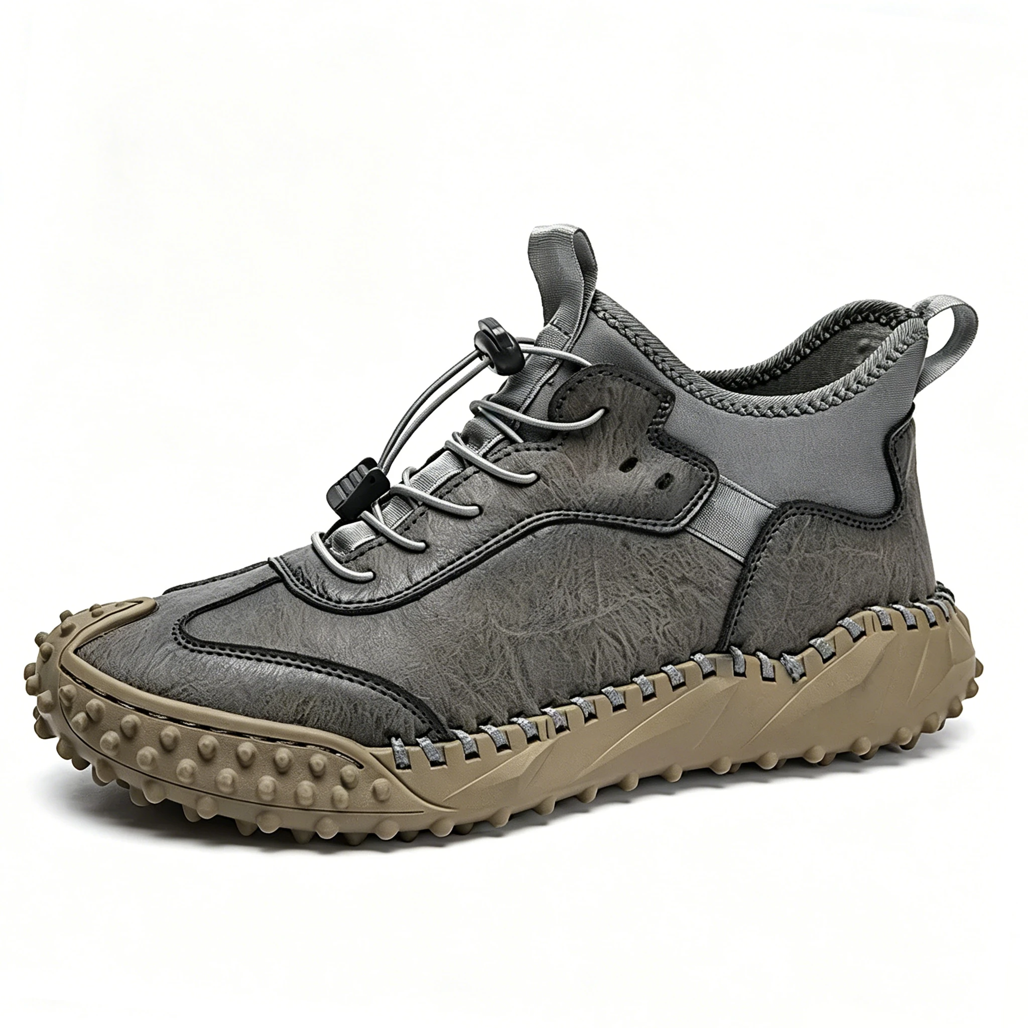 Tan Rugged - Ailongcity® Quick-Lace Outdoor Boots Trail-Ready Grit with Effortless Style