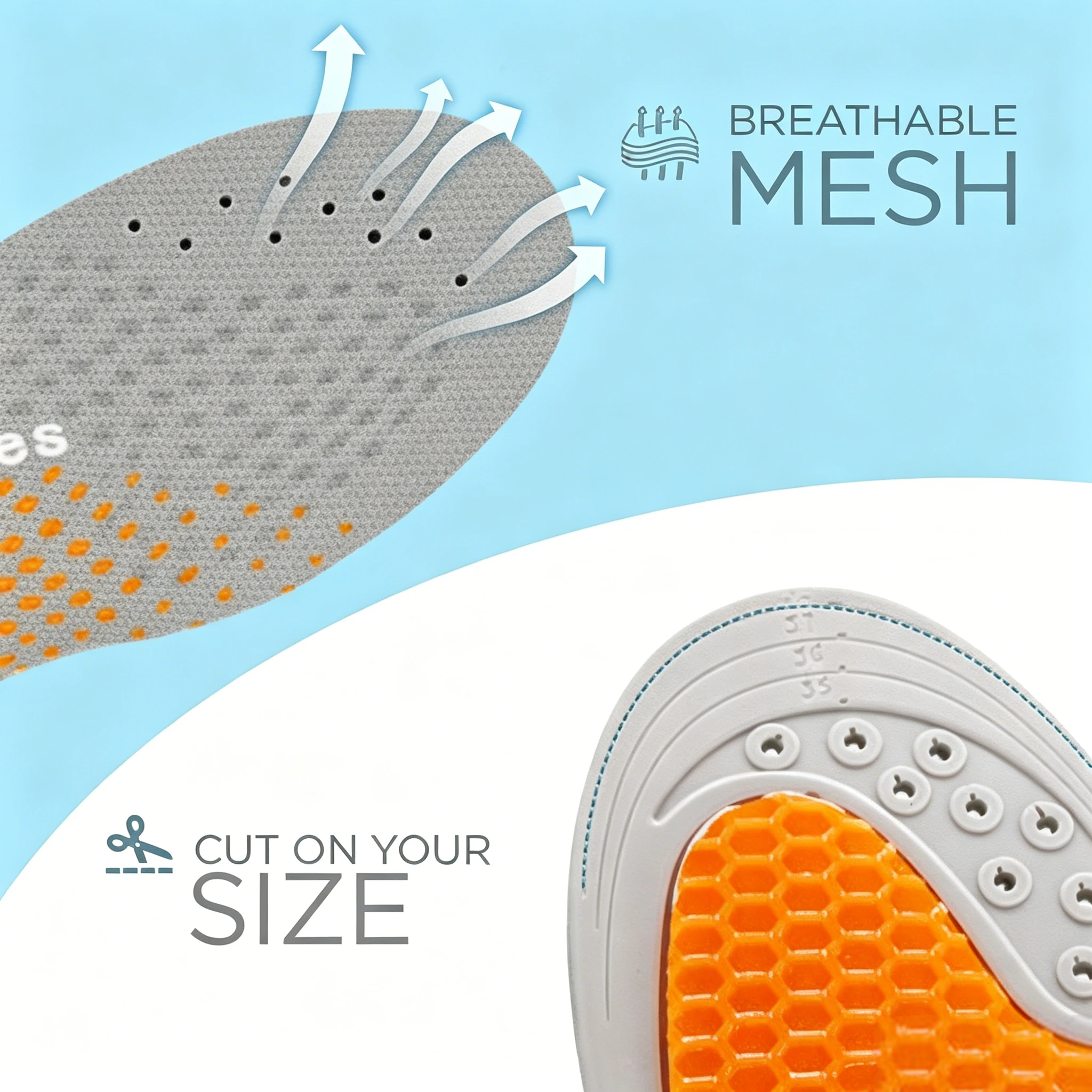 Ailongcity®Orthofit Superior Arch Support Pain-Relief Insole