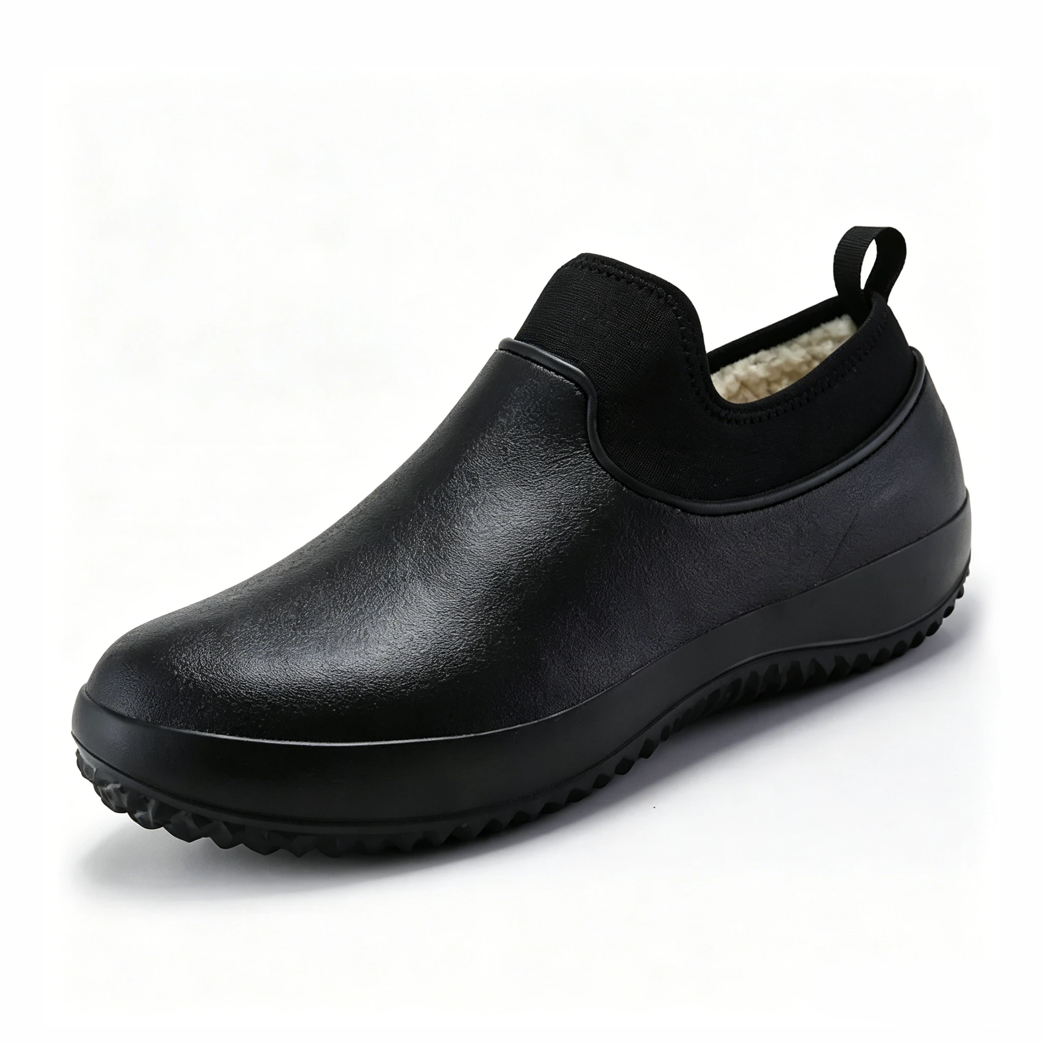 Olive Green - Ailongcity® Fleece-Lined Waterproof Slip-On Shoes: All-Weather Protection with Cozy Warmth for Outdoor Chores