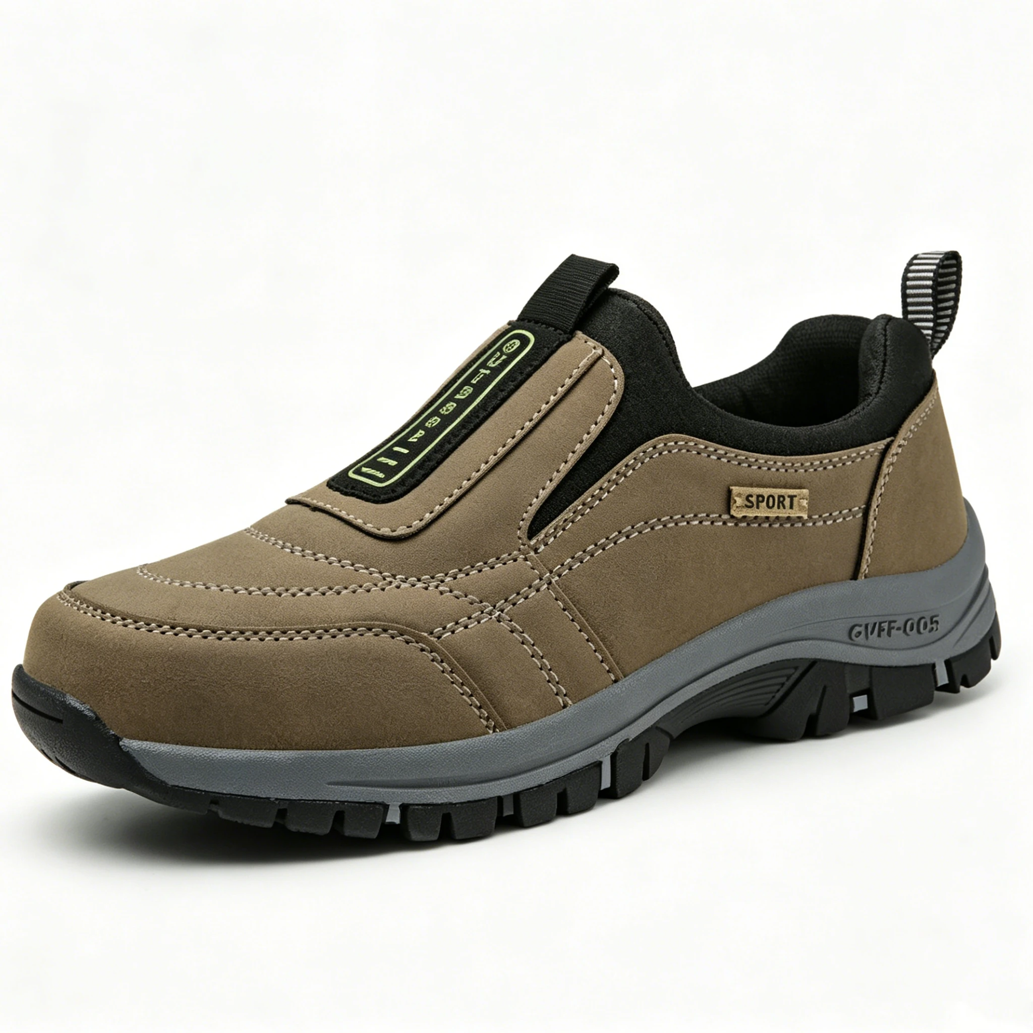 Blue Slip-On - Ailongcity® Outdoor Hiking Sneakers Effortless Trail Readiness with Rugged Performance Design