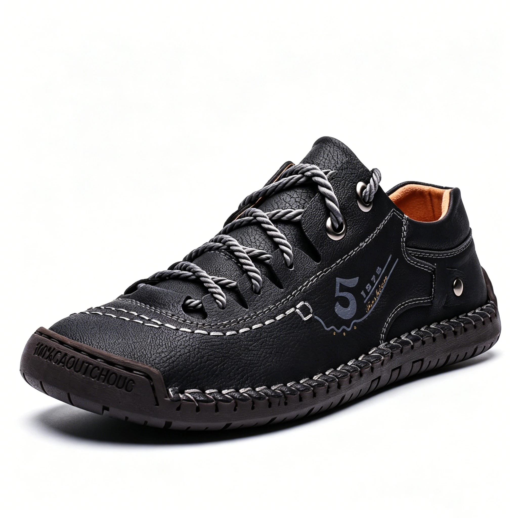 Vintage Craft 5 - Ailongcity® Leather Sneakers Retro-Inspired Artisan Leather for Timeless Casual Style