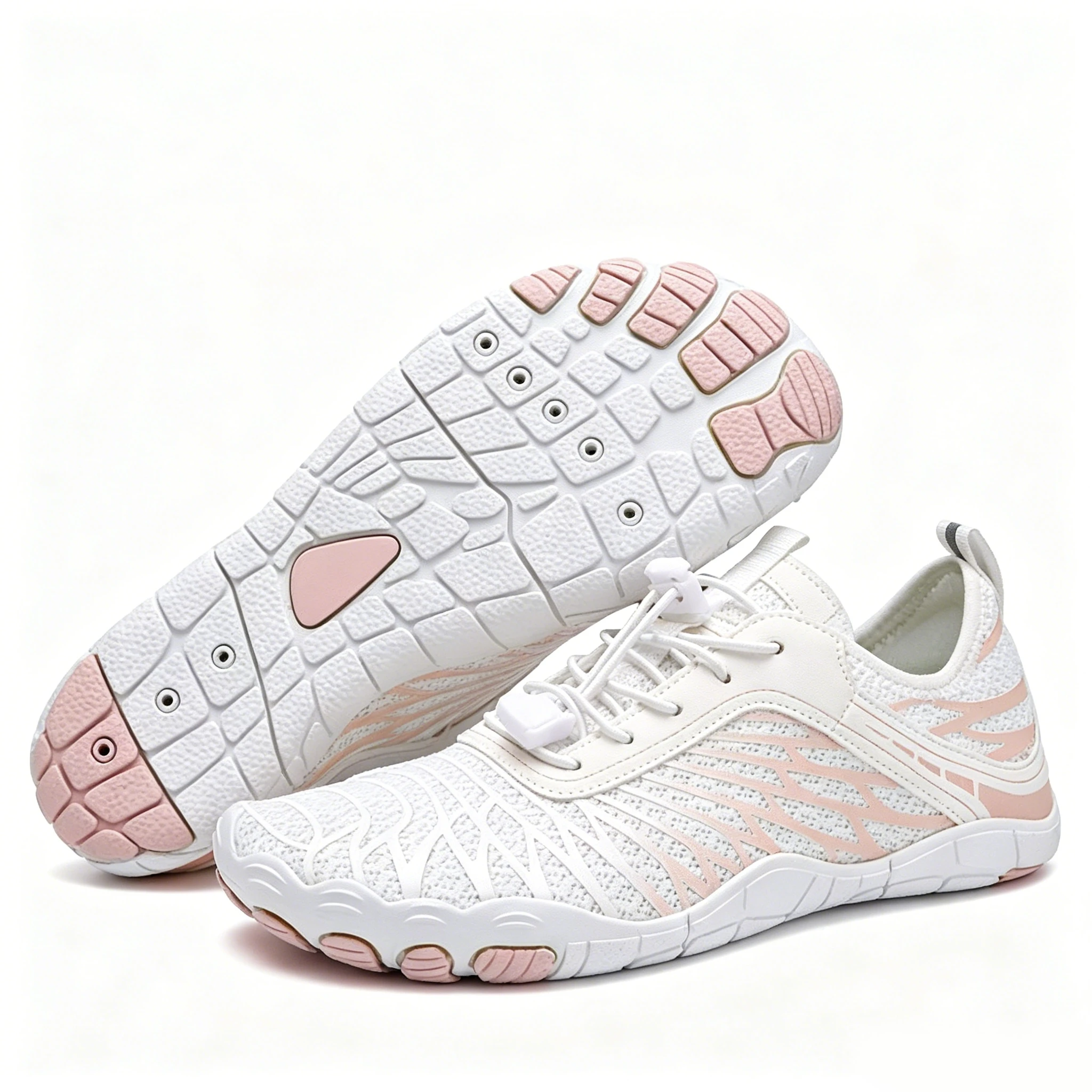 Blush Flex Aqua - Ailongcity® Sneakers Lightweight Knit Design for Dynamic Water Adventures and Flexible Comfort (Unisex)