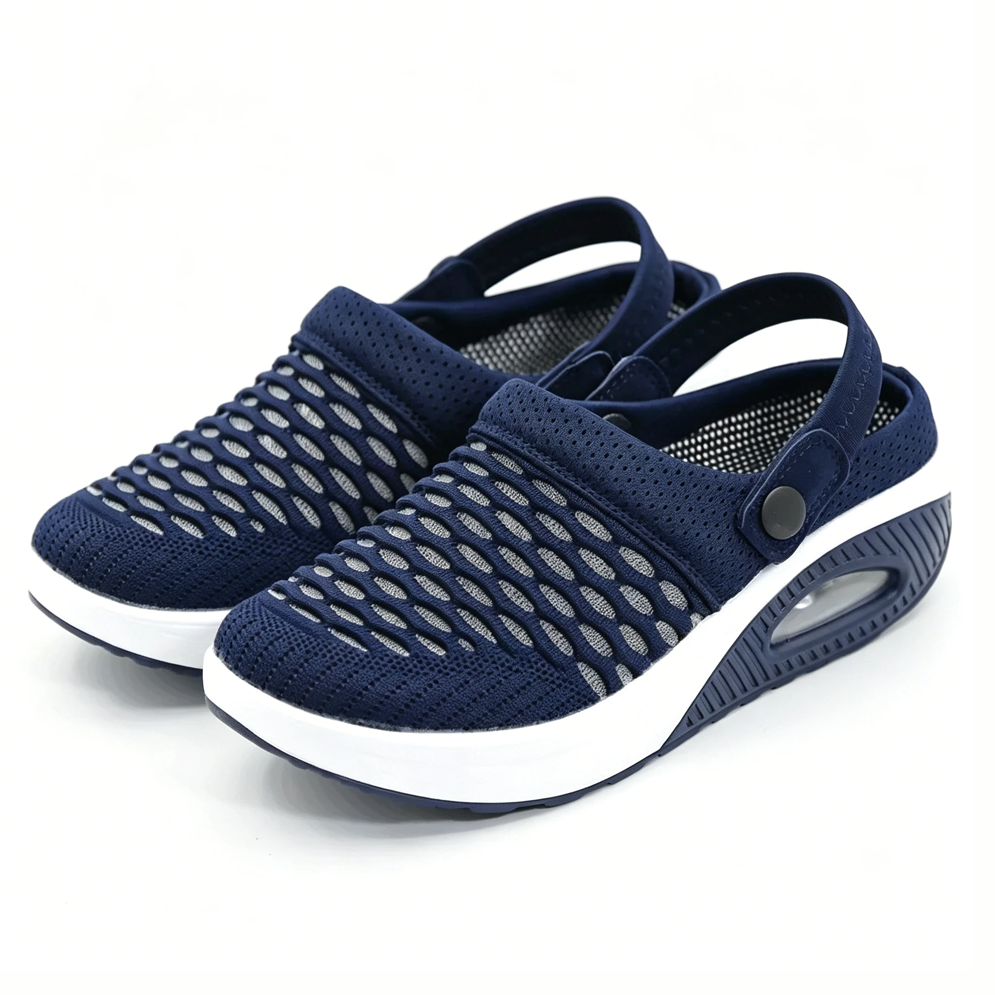 AirComfort Knit - Ailongcity® Slingback Clogs Breathable Knit Design with Cushioned Air-Sole for All-Day Ease