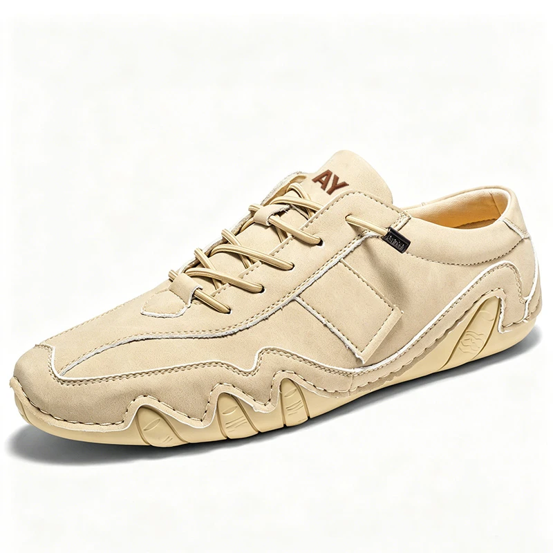 Salkin Azure - Ailongcity Artisan Low-Tops: Handcrafted Leather for Urban Sophistication