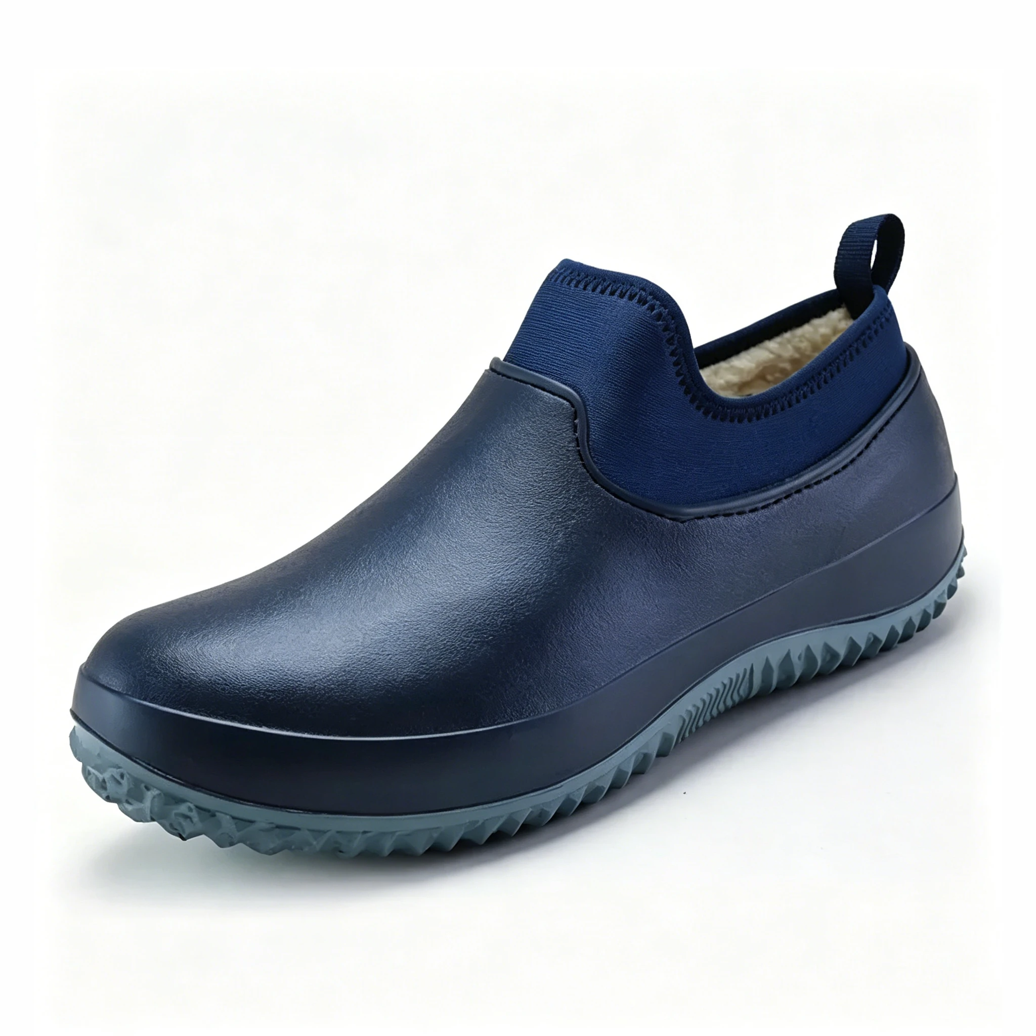 Olive Green - Ailongcity® Fleece-Lined Waterproof Slip-On Shoes: All-Weather Protection with Cozy Warmth for Outdoor Chores