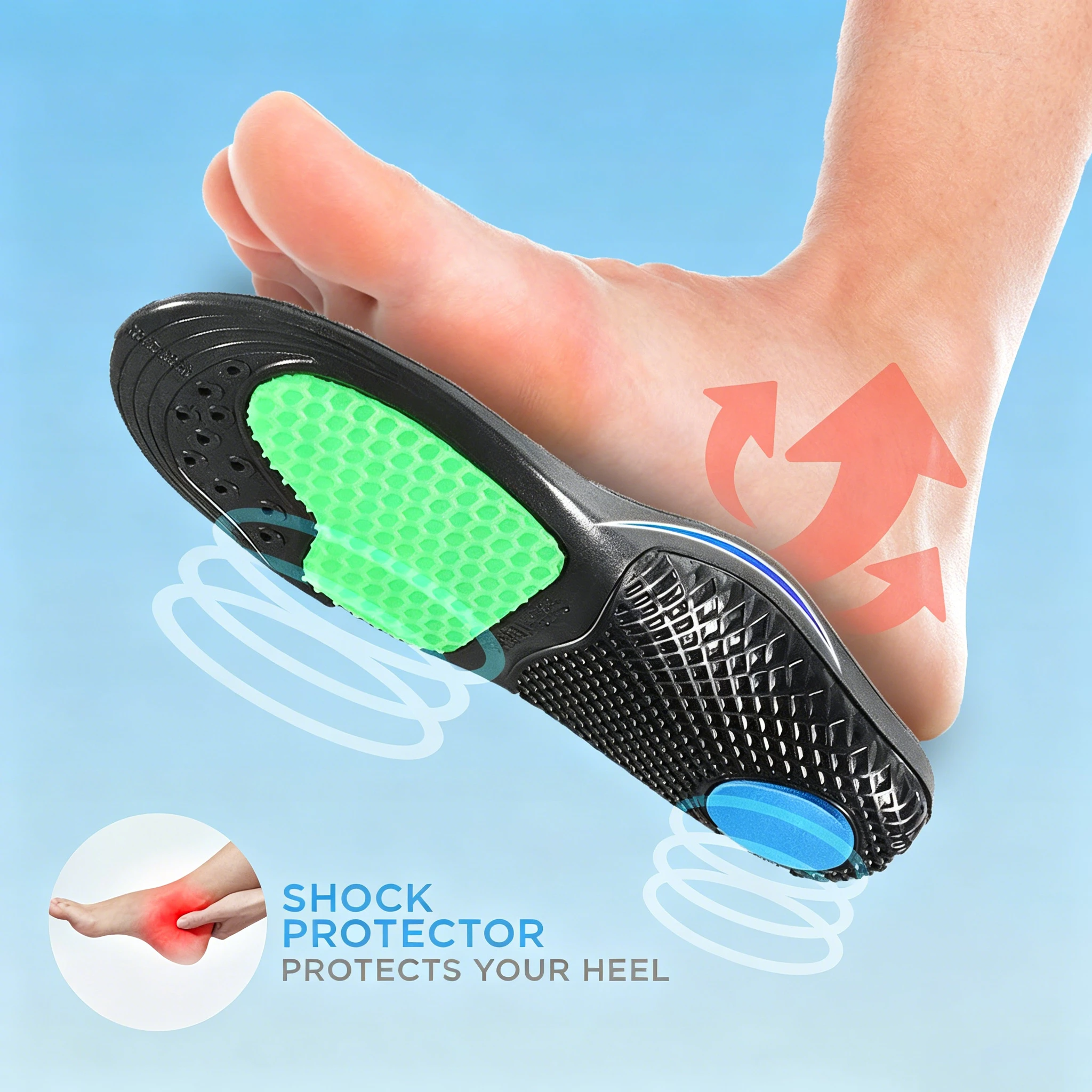 Ailongcity®Orthofit Superior Arch Support Pain-Relief Insole